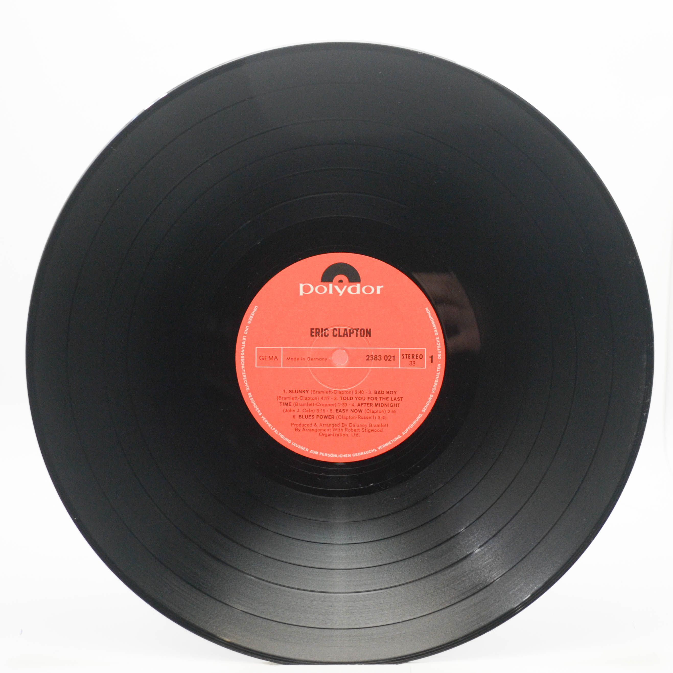 Eric Clapton — Eric Clapton, 1969