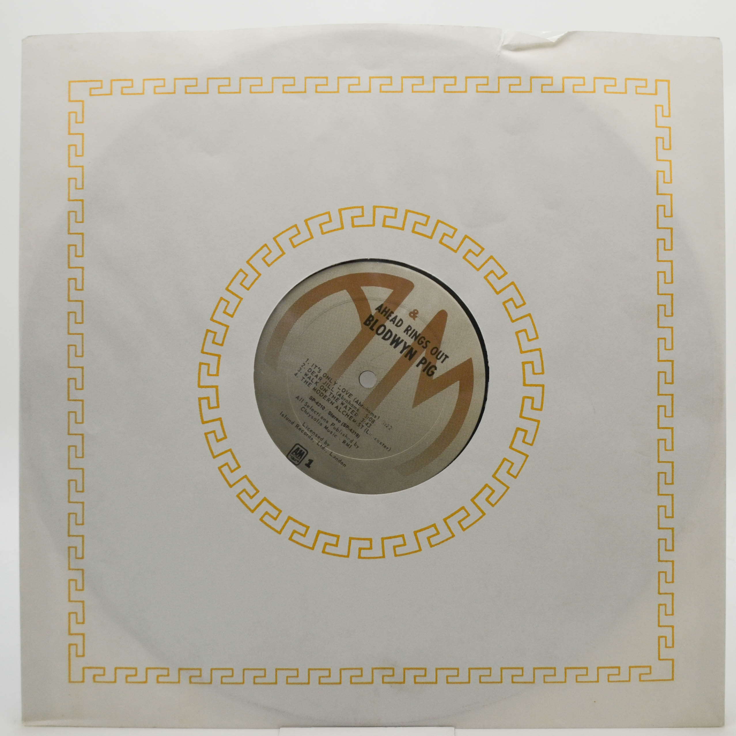 Blodwyn Pig — Ahead Rings Out (USA), 1969