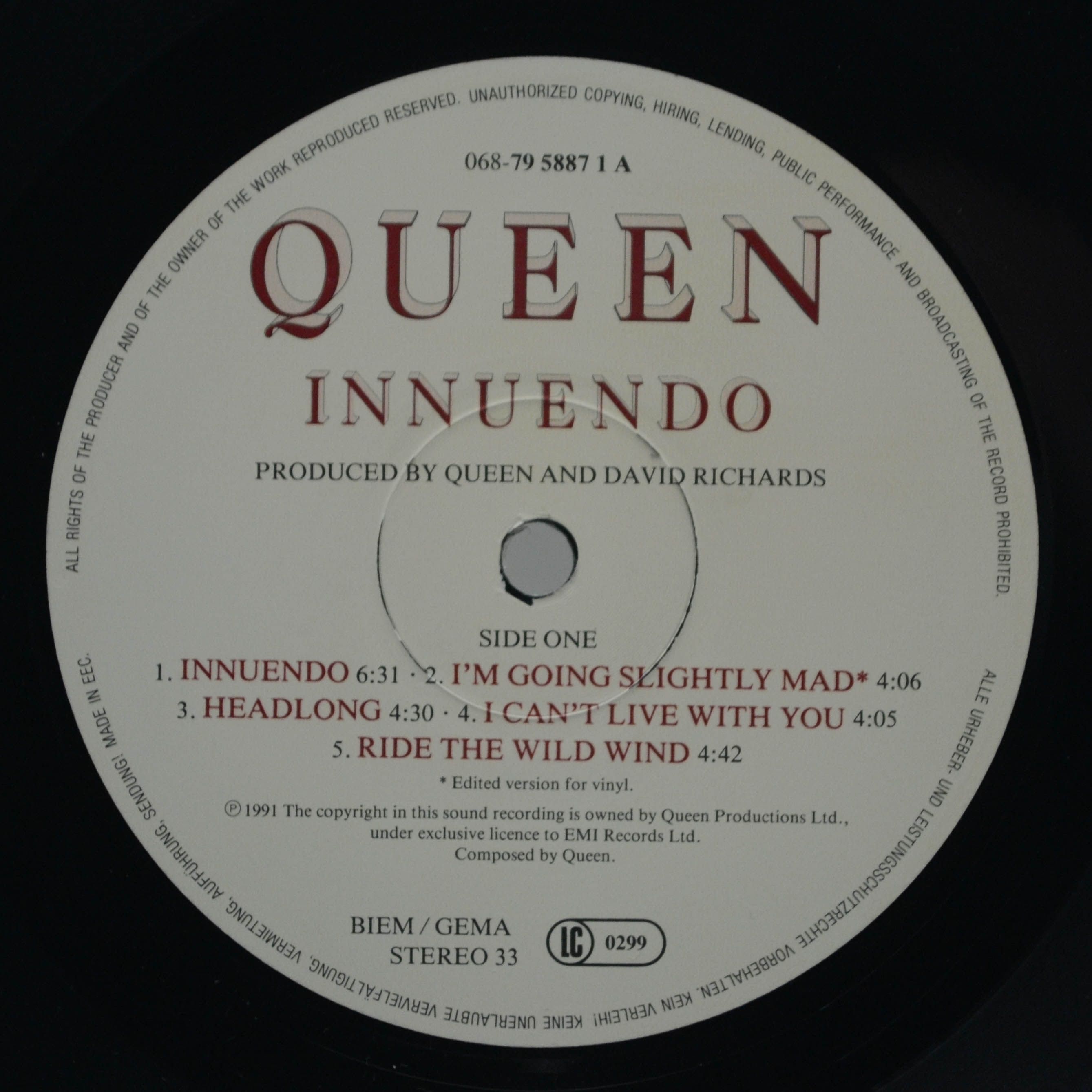 Queen — Innuendo, 1991