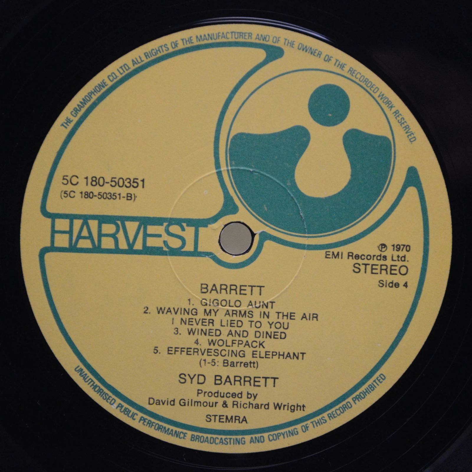Syd Barrett — The Madcap Laughs / Barrett (2LP), 1974
