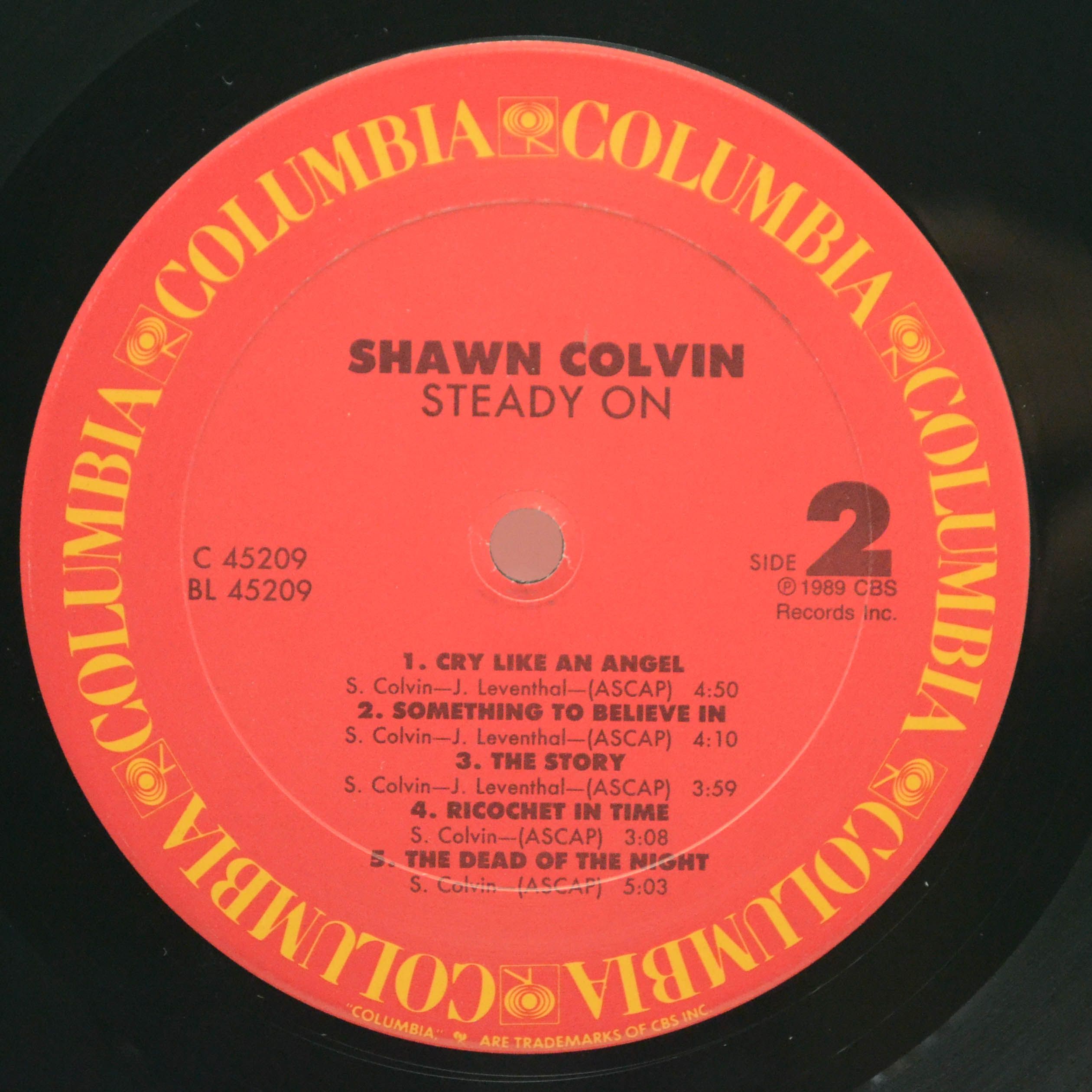 Shawn Colvin — Steady On (1-st, USA), 1989