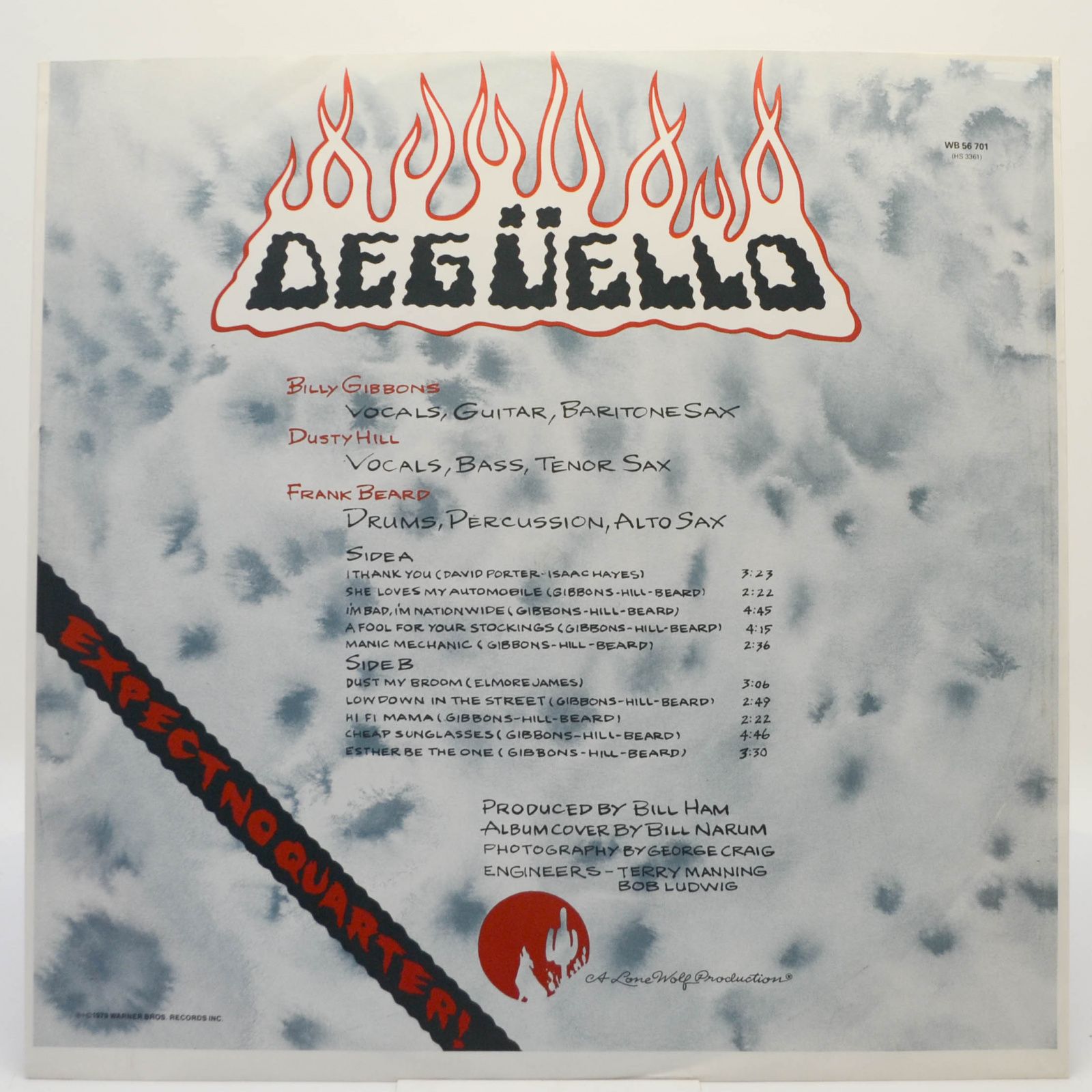 ZZ Top — Degüello, 1982