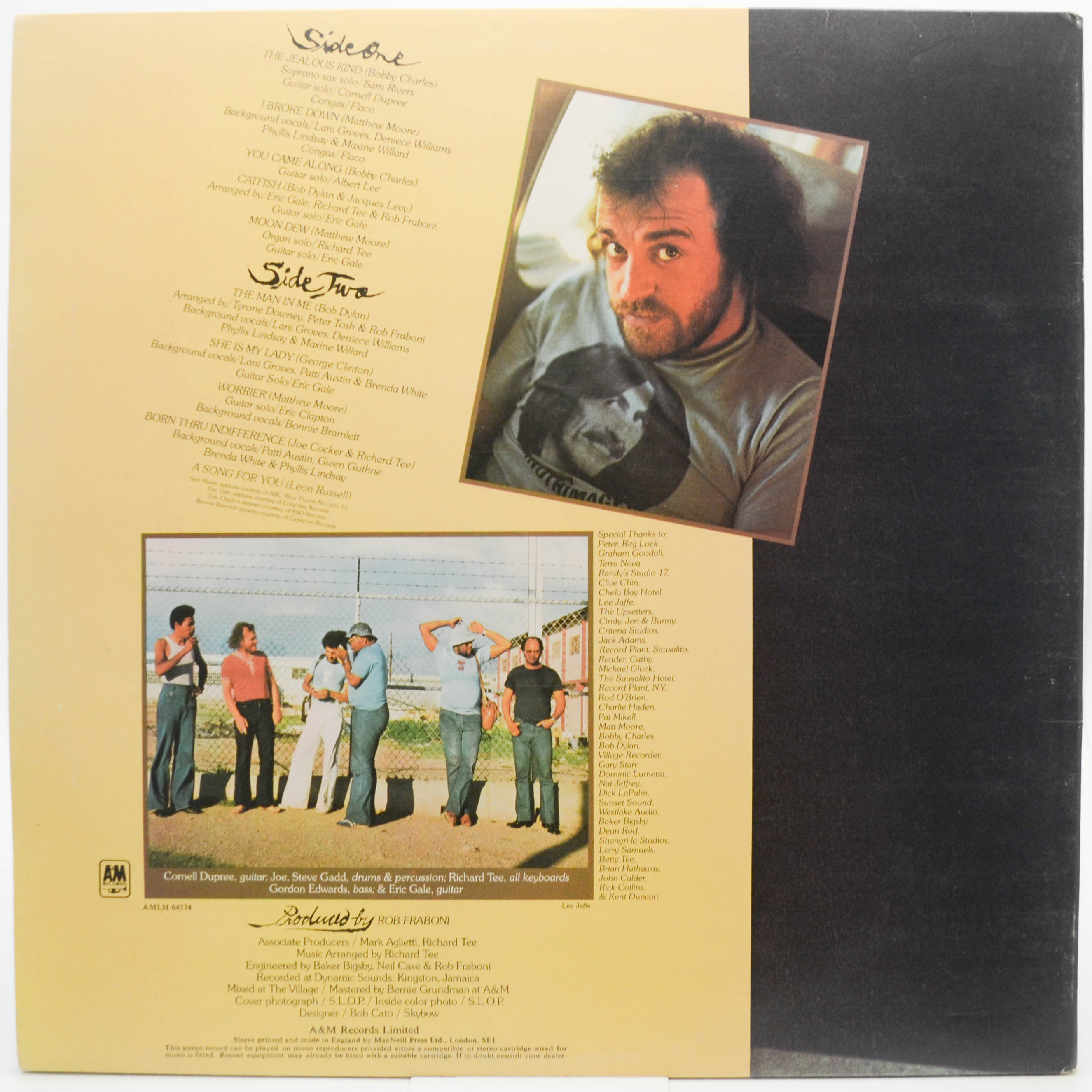 Joe Cocker — Stingray (1-st, UK), 1976