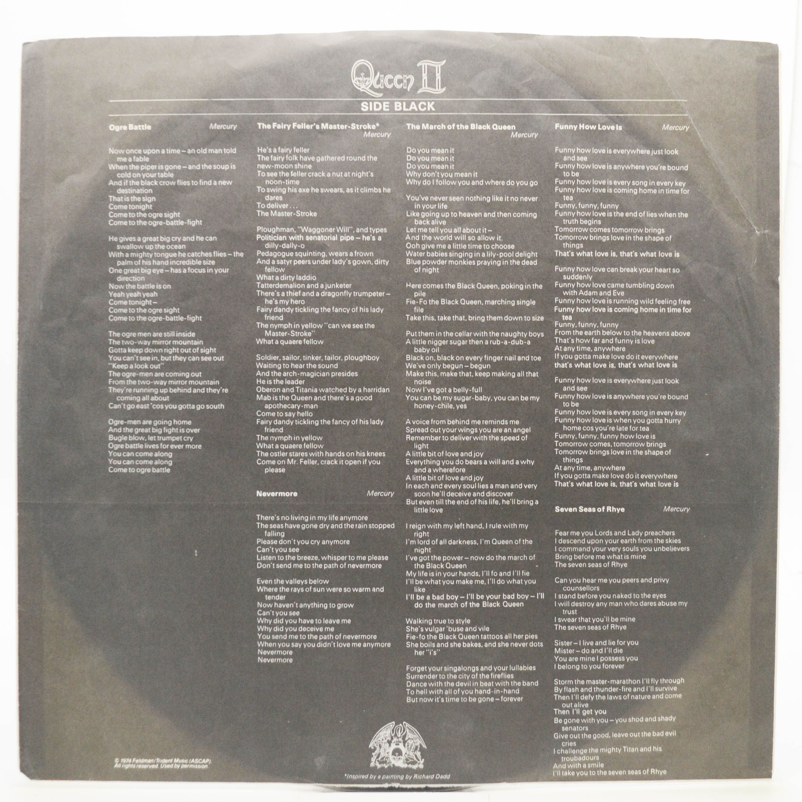 Queen — Queen II (USA), 1974