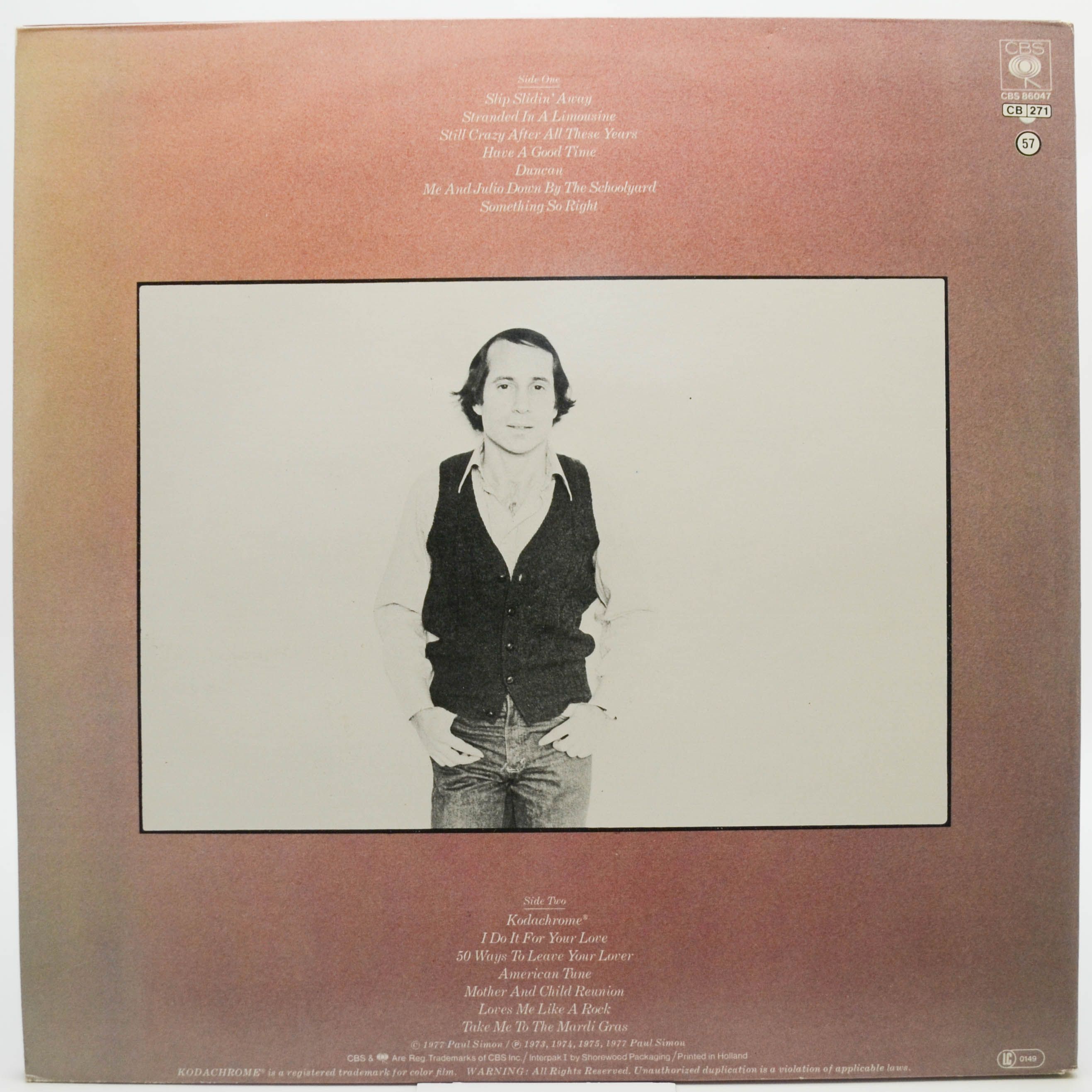 Paul Simon — Greatest Hits, Etc., 1977