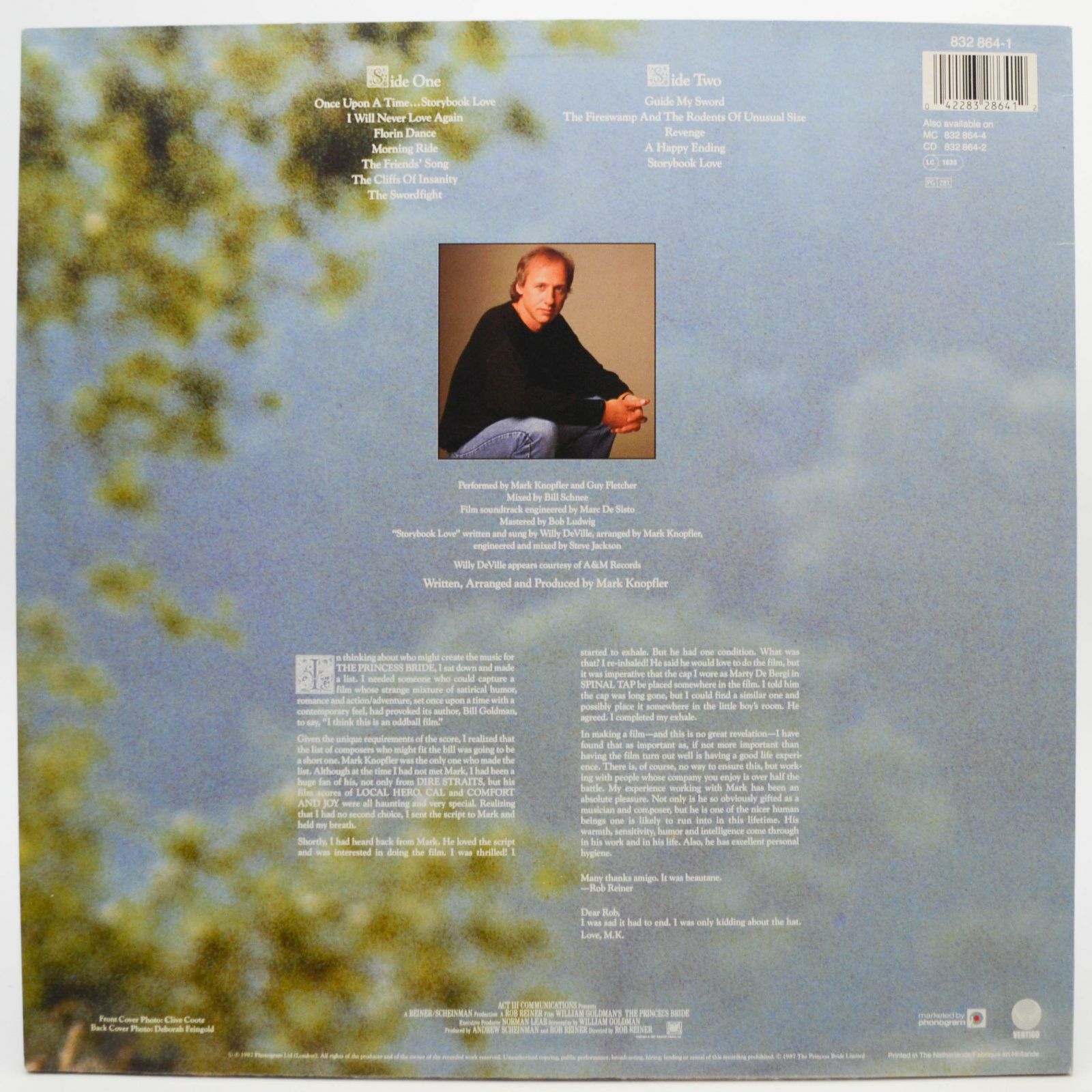 Mark Knopfler — The Princess Bride, 1987