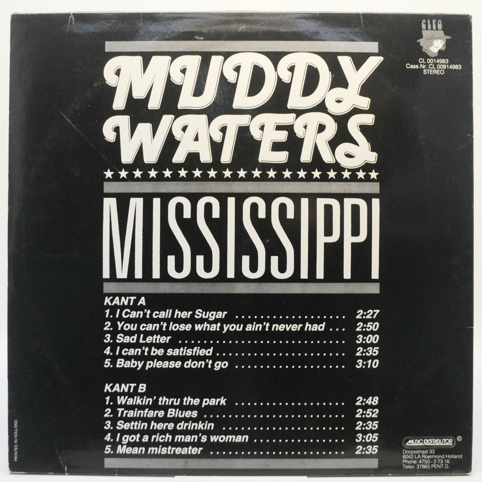 Muddy Waters — Mississippi, 1980