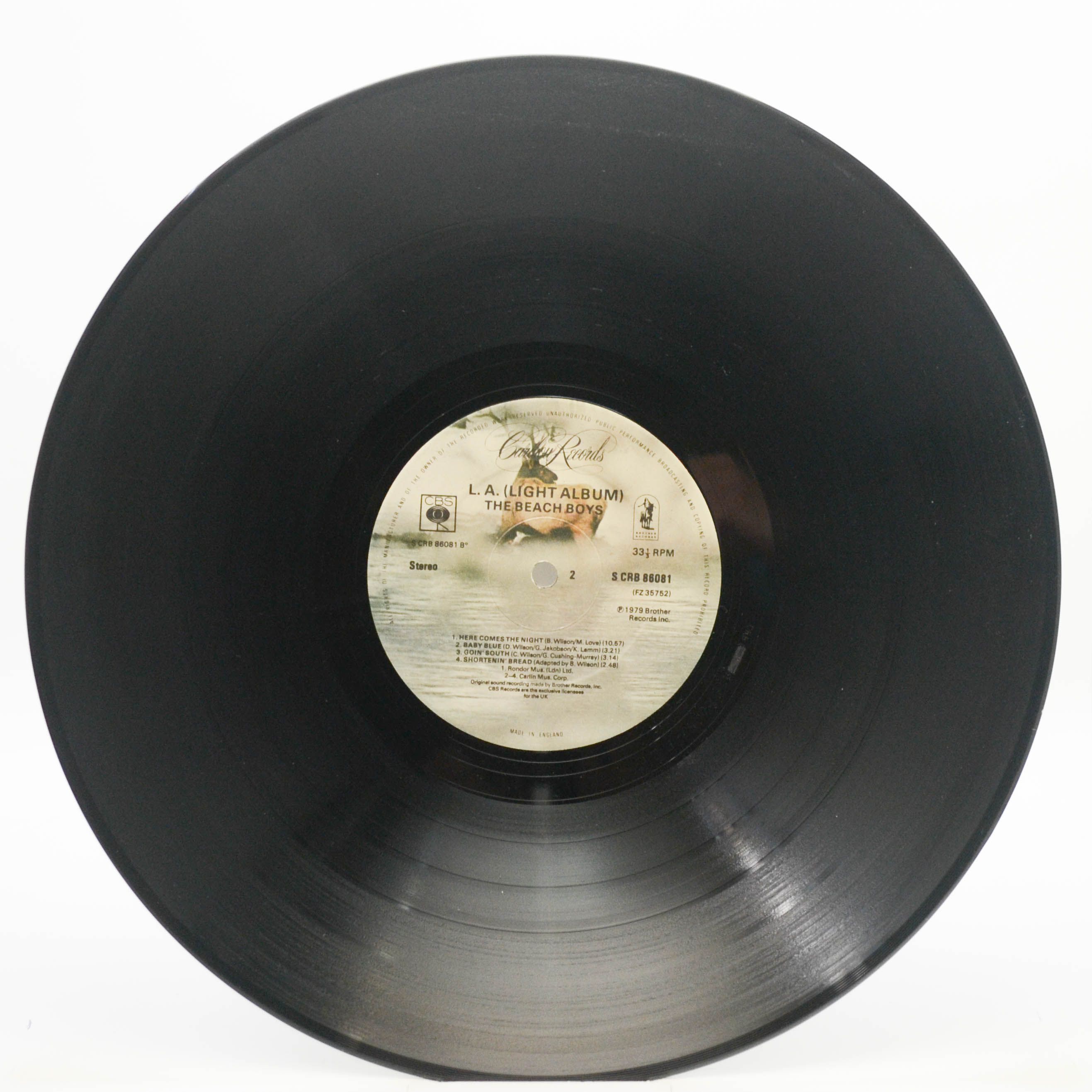Beach Boys — L.A. (Light Album) (UK), 1979