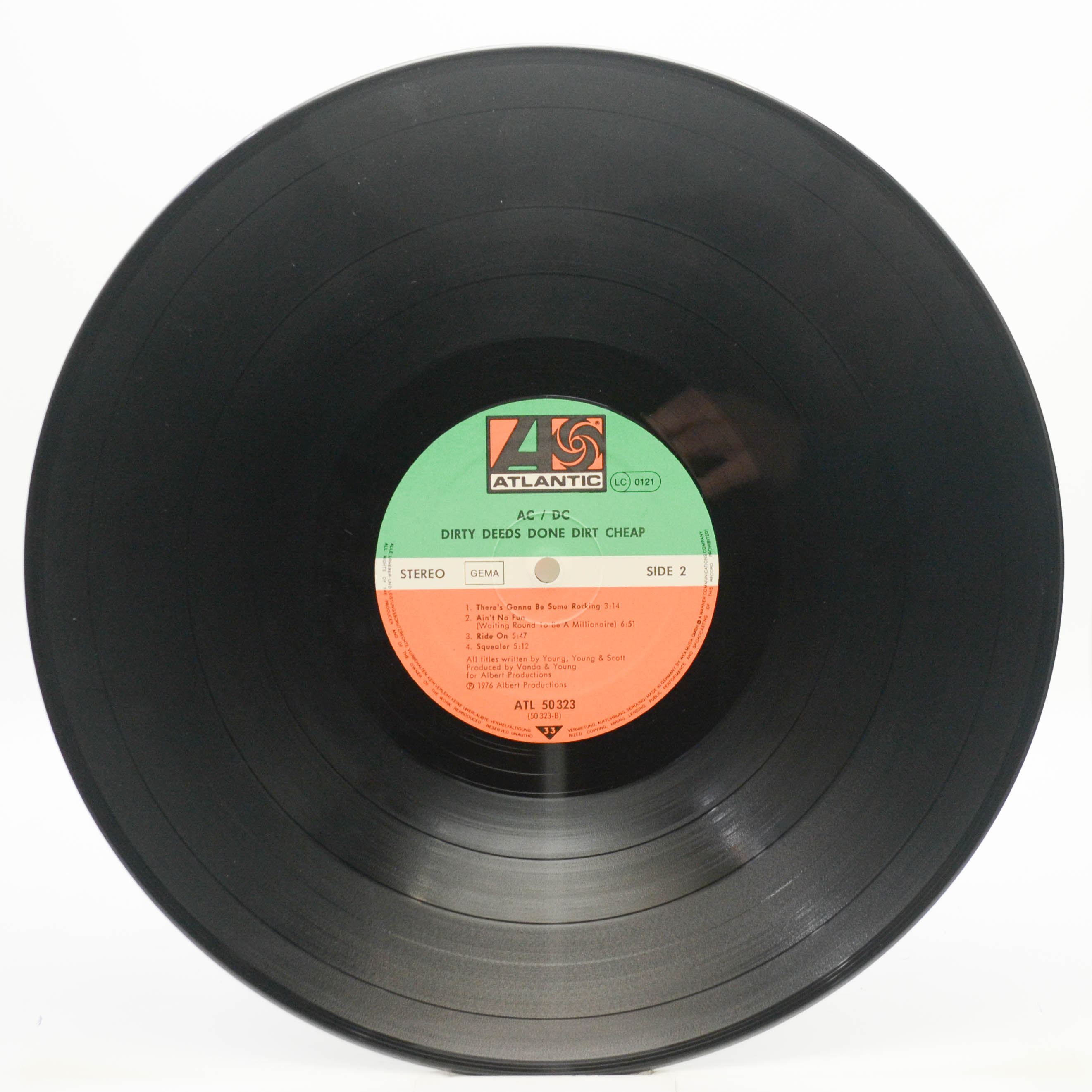 AC/DC — Dirty Deeds Done Dirt Cheap, 1976