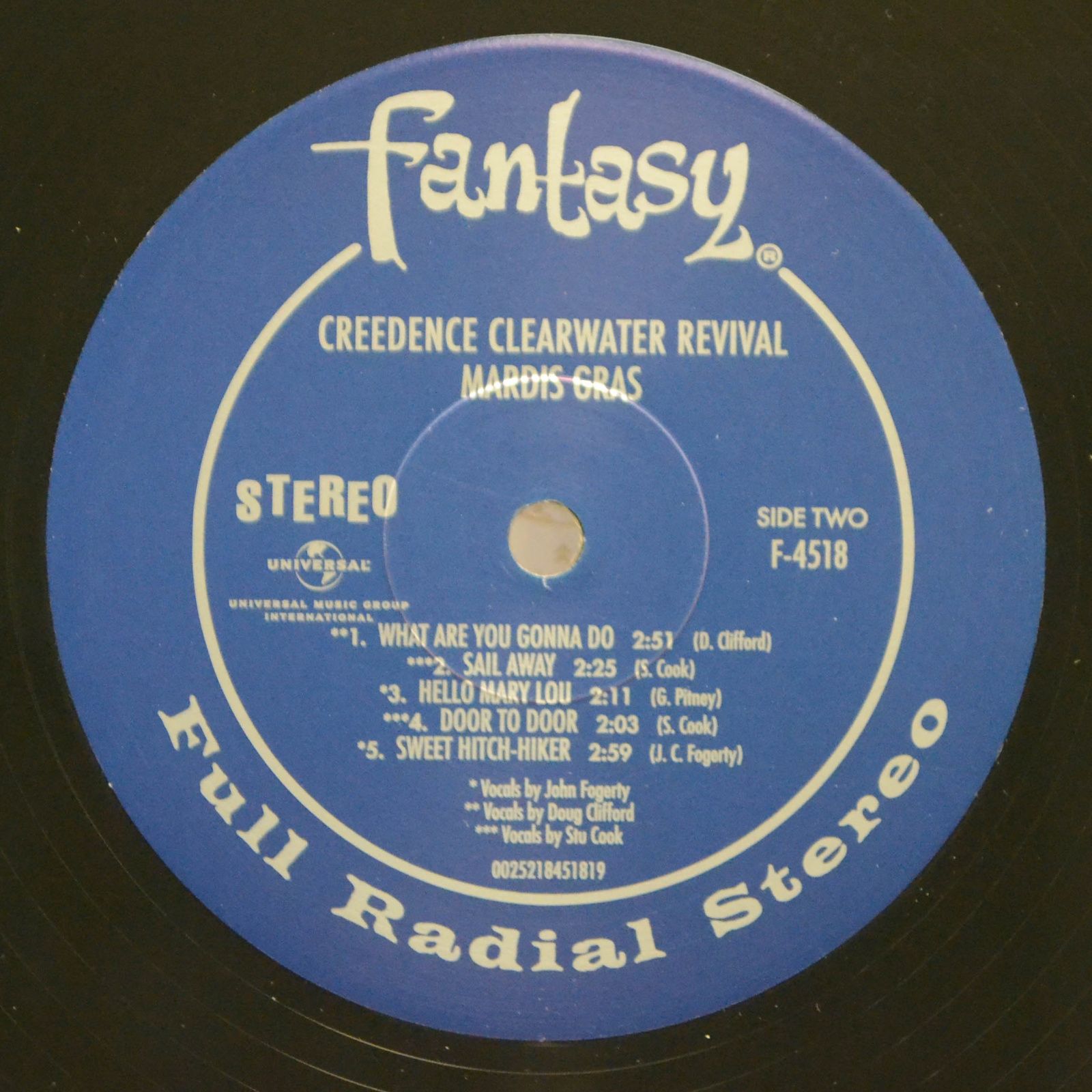 Creedence Clearwater Revival — Mardi Gras, 1972