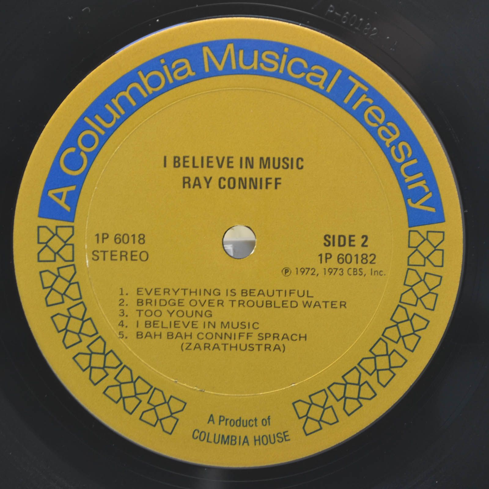 Ray Conniff — I Believe In Music (USA), 1973