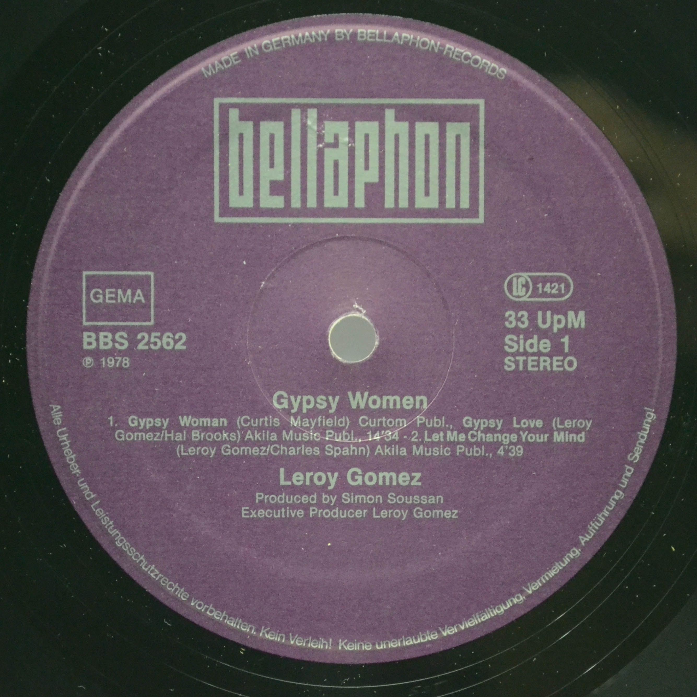 Leroy Gomez — Gypsy Woman, 1978