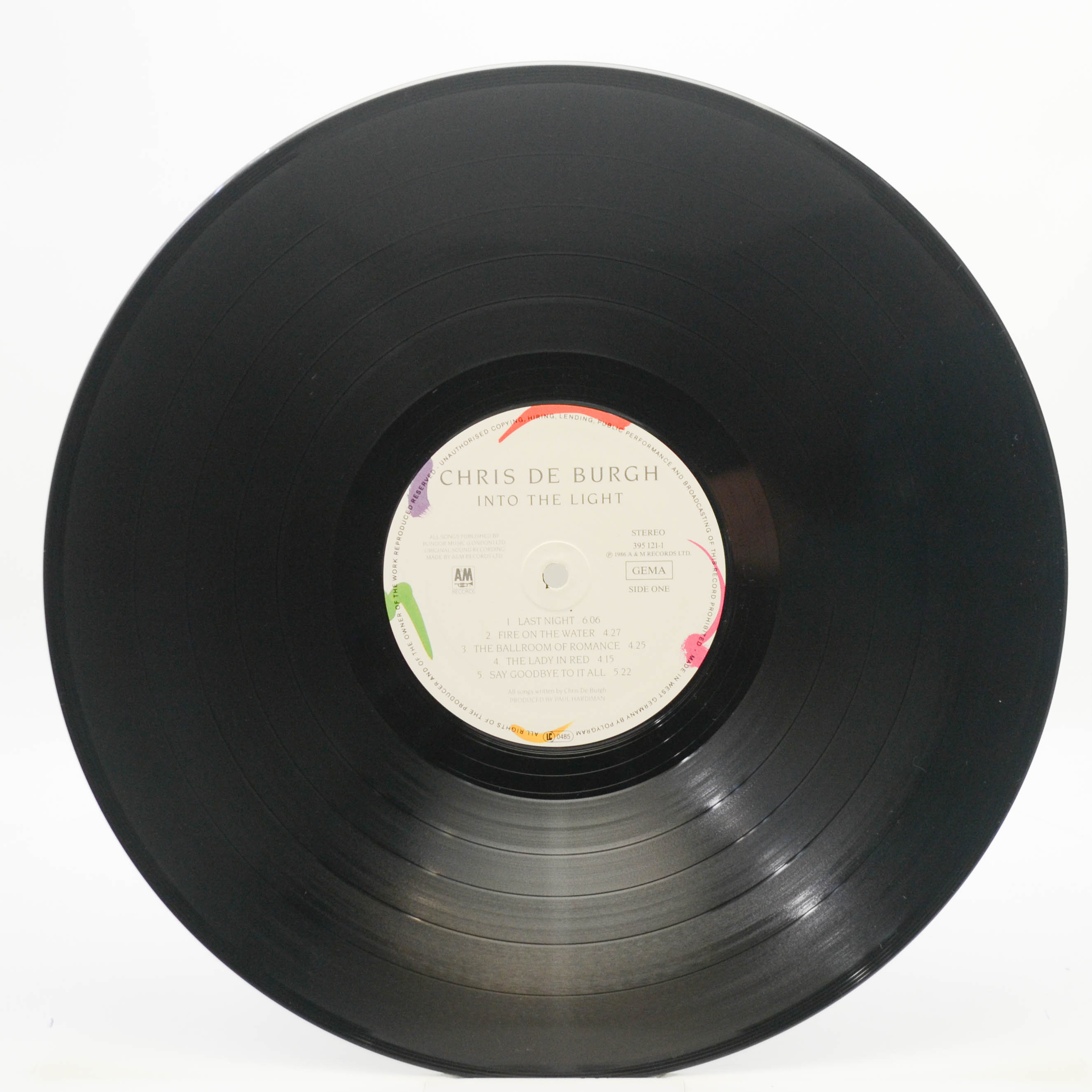 Chris de Burgh — Into The Light, 1986