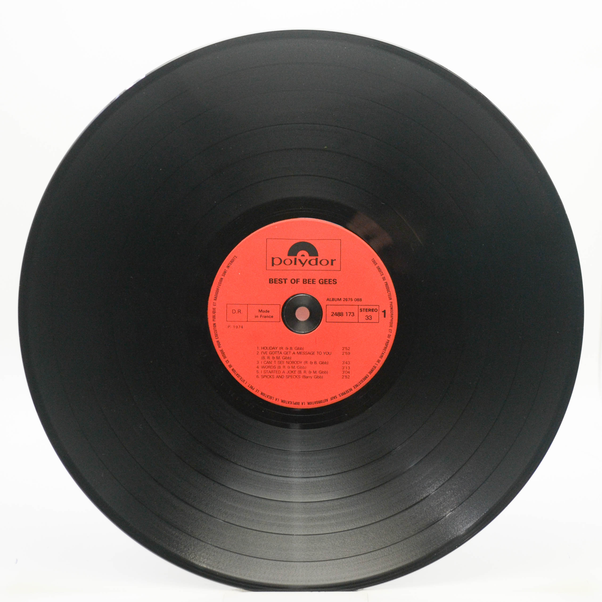 Bee Gees — Best Of Bee Gees (2LP), 1974