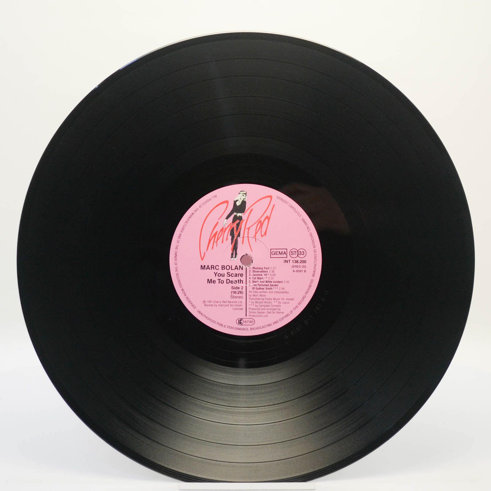 Marc Bolan — You Scare Me To Death, 1981