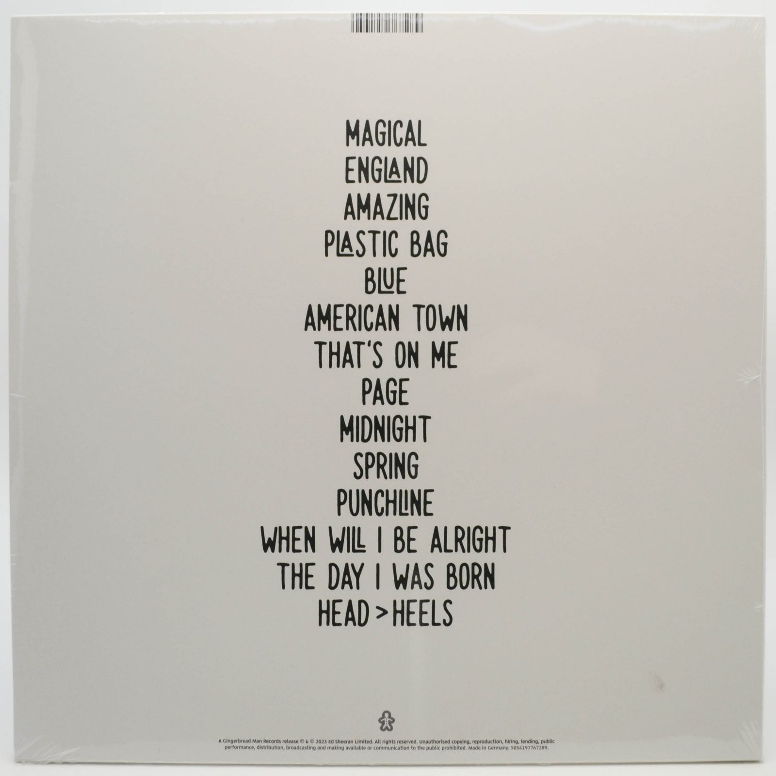 Ed Sheeran — Autumn Variations, 2023