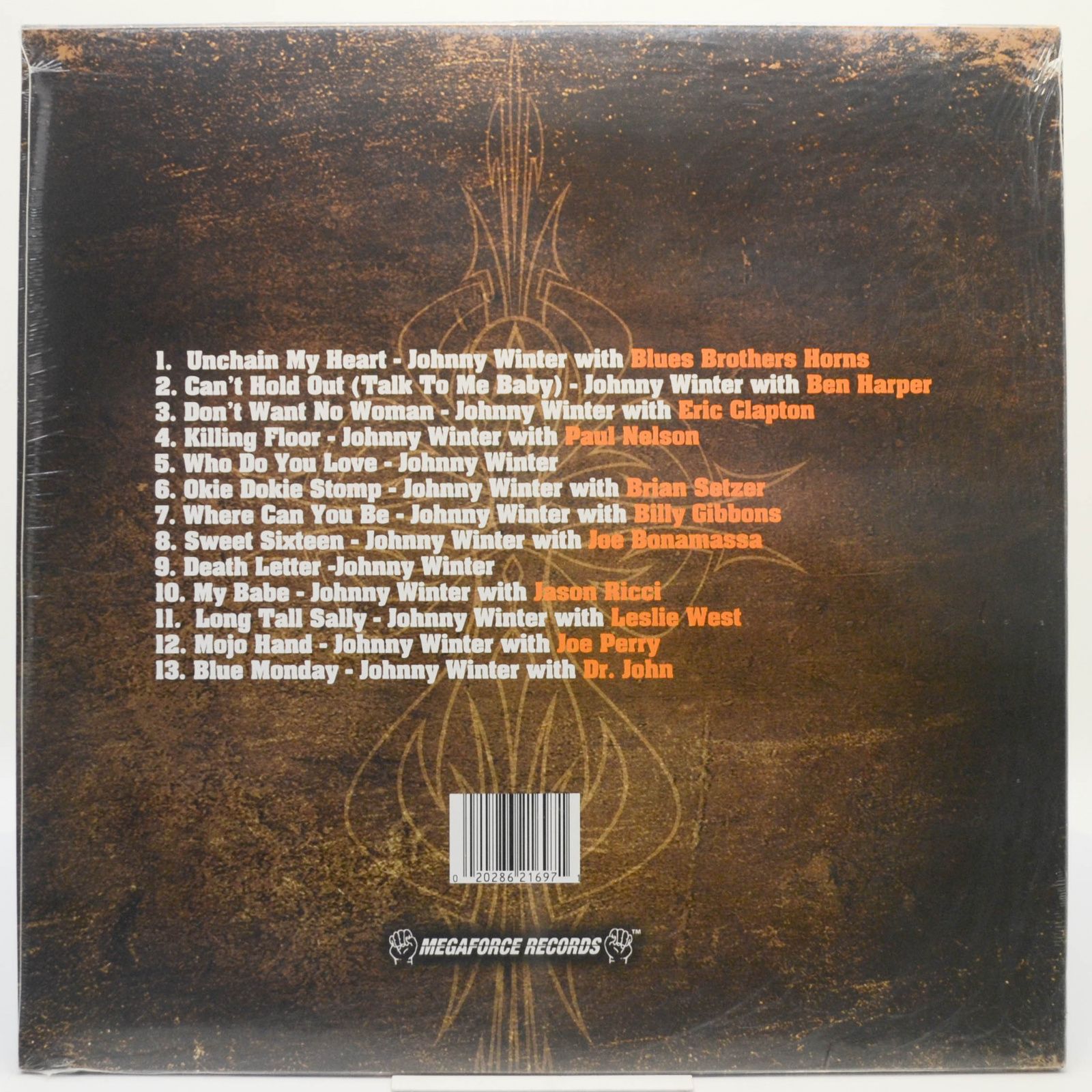 Johnny Winter — Step Back (1-st, USA), 2014