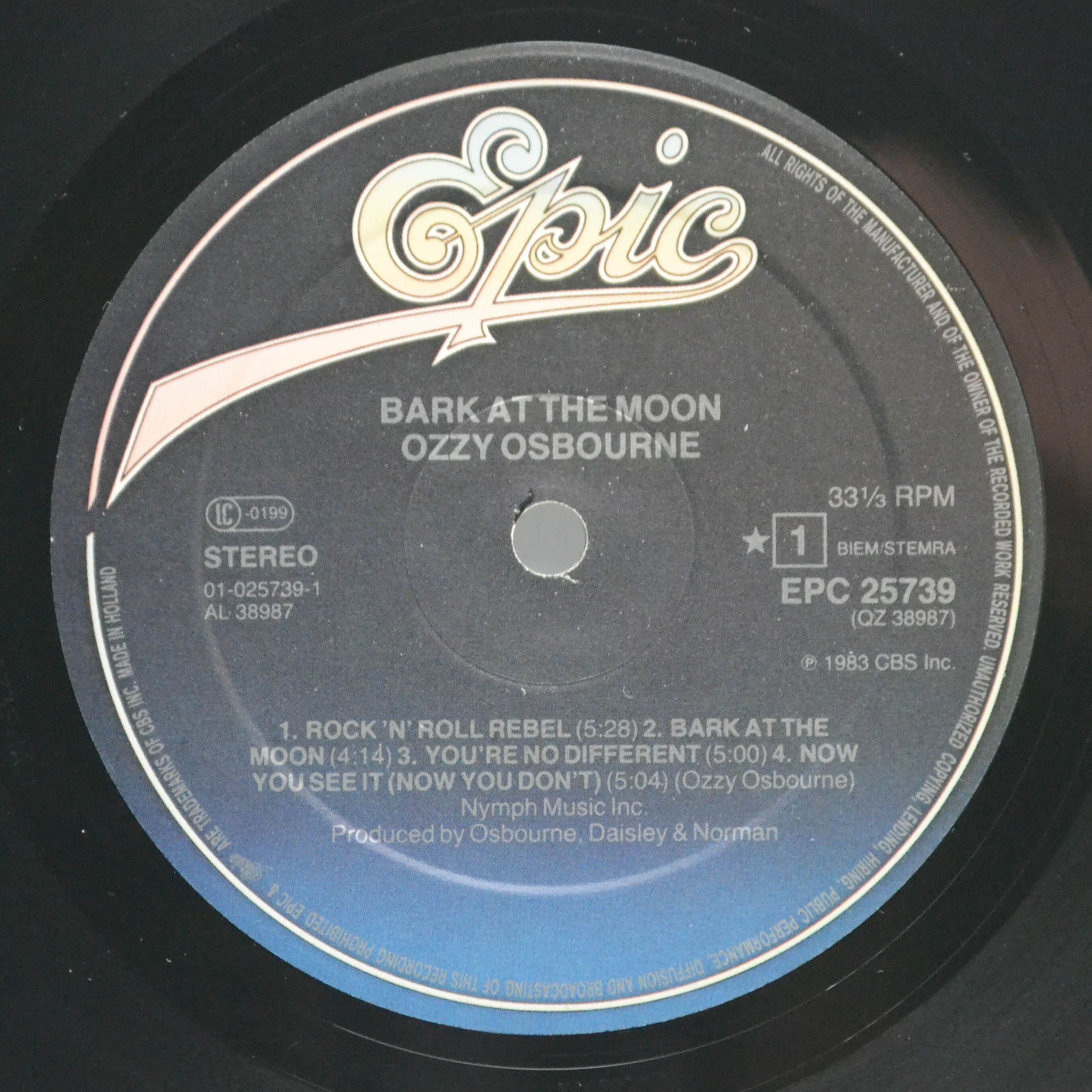 Ozzy Osbourne — Bark At The Moon, 1983