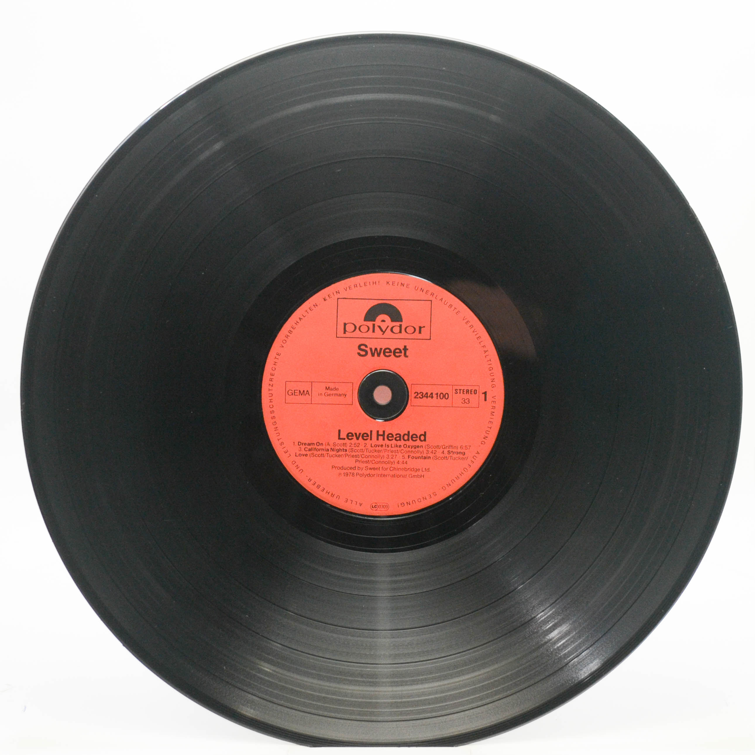 Sweet — Level Headed, 1978