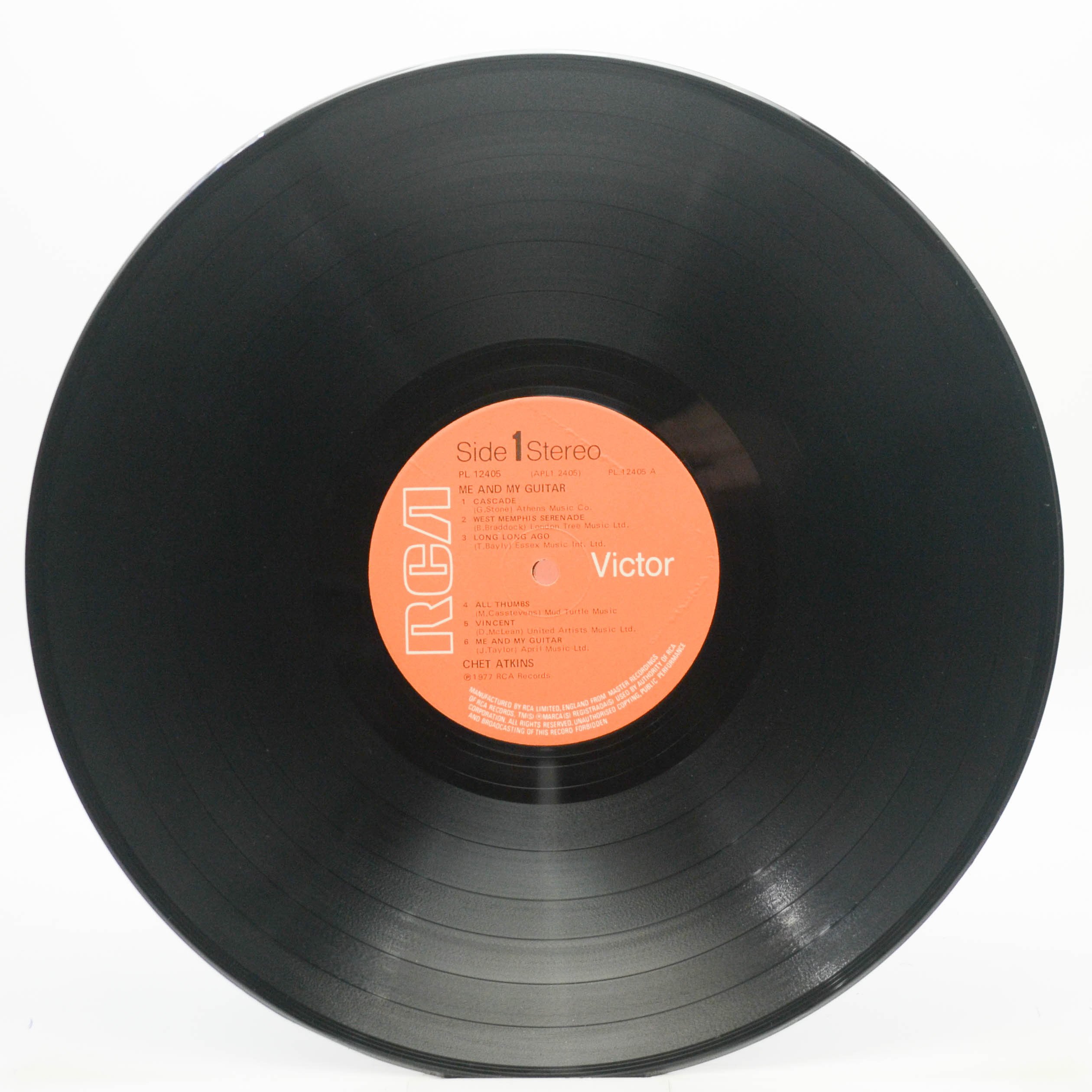 Chet Atkins — Me And My Guitar (UK), 1977