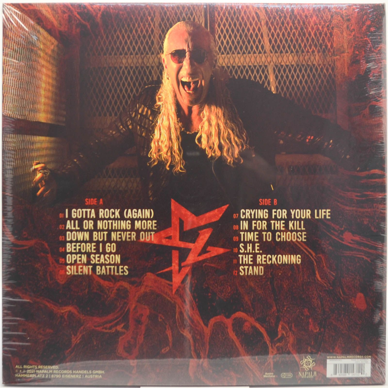 Dee Snider — Leave A Scar, 2021