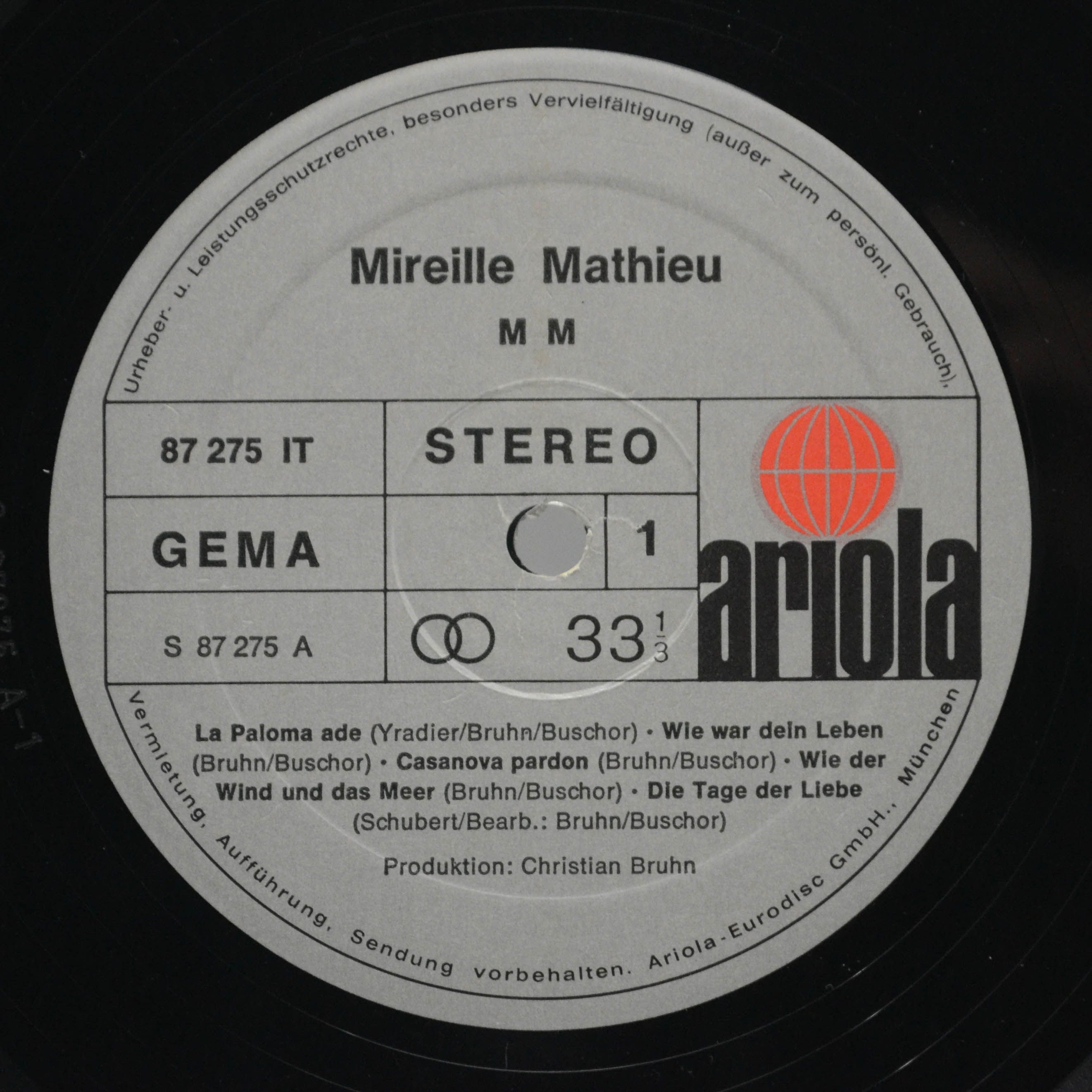 Mireille Mathieu — M M, 1973