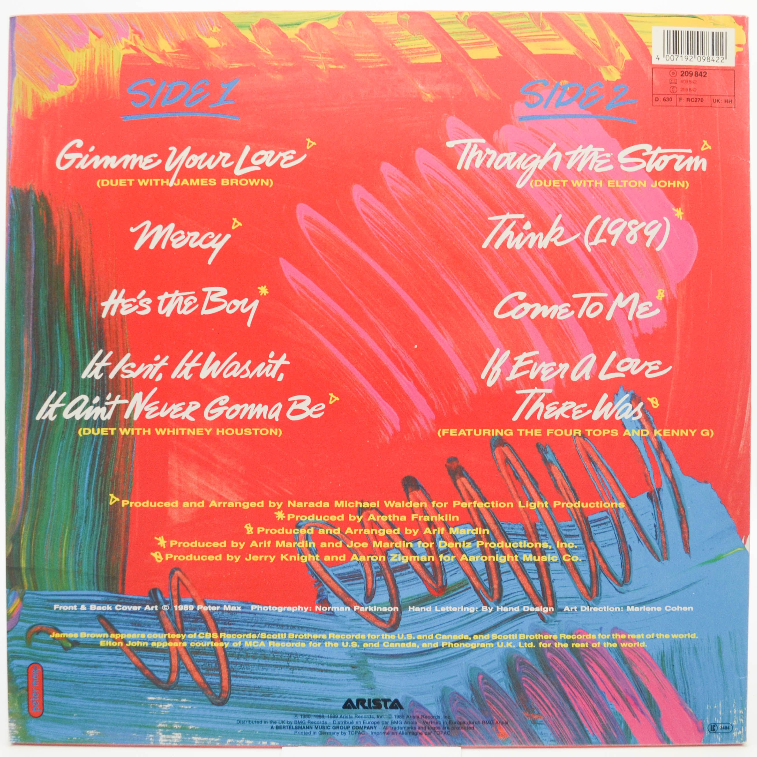 Aretha Franklin — Through The Storm, 1989