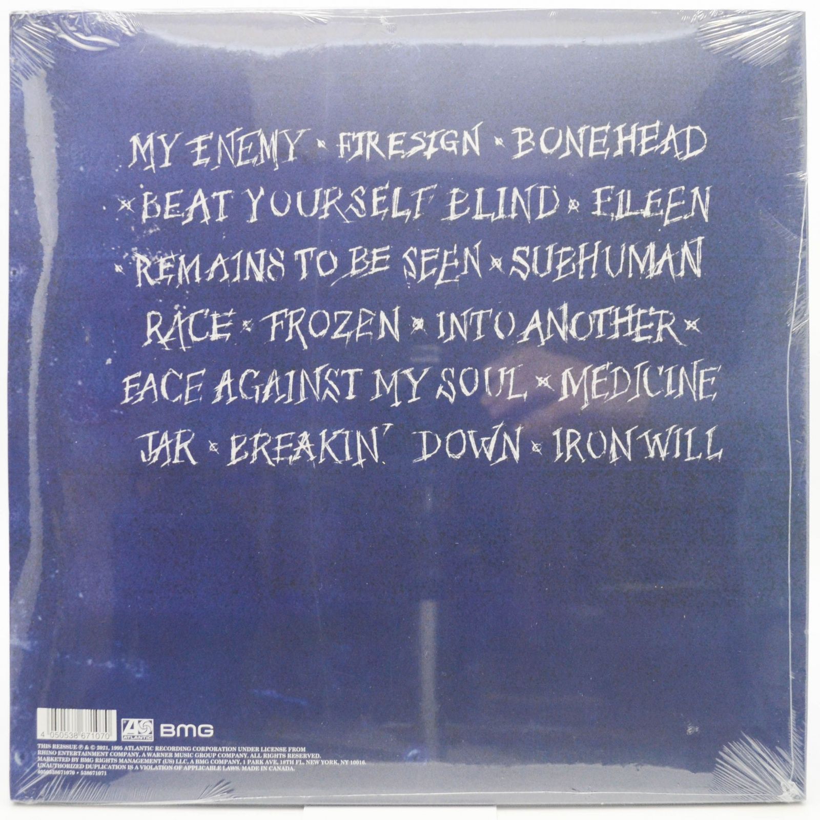 Skid Row — Subhuman Race (2LP), 1995