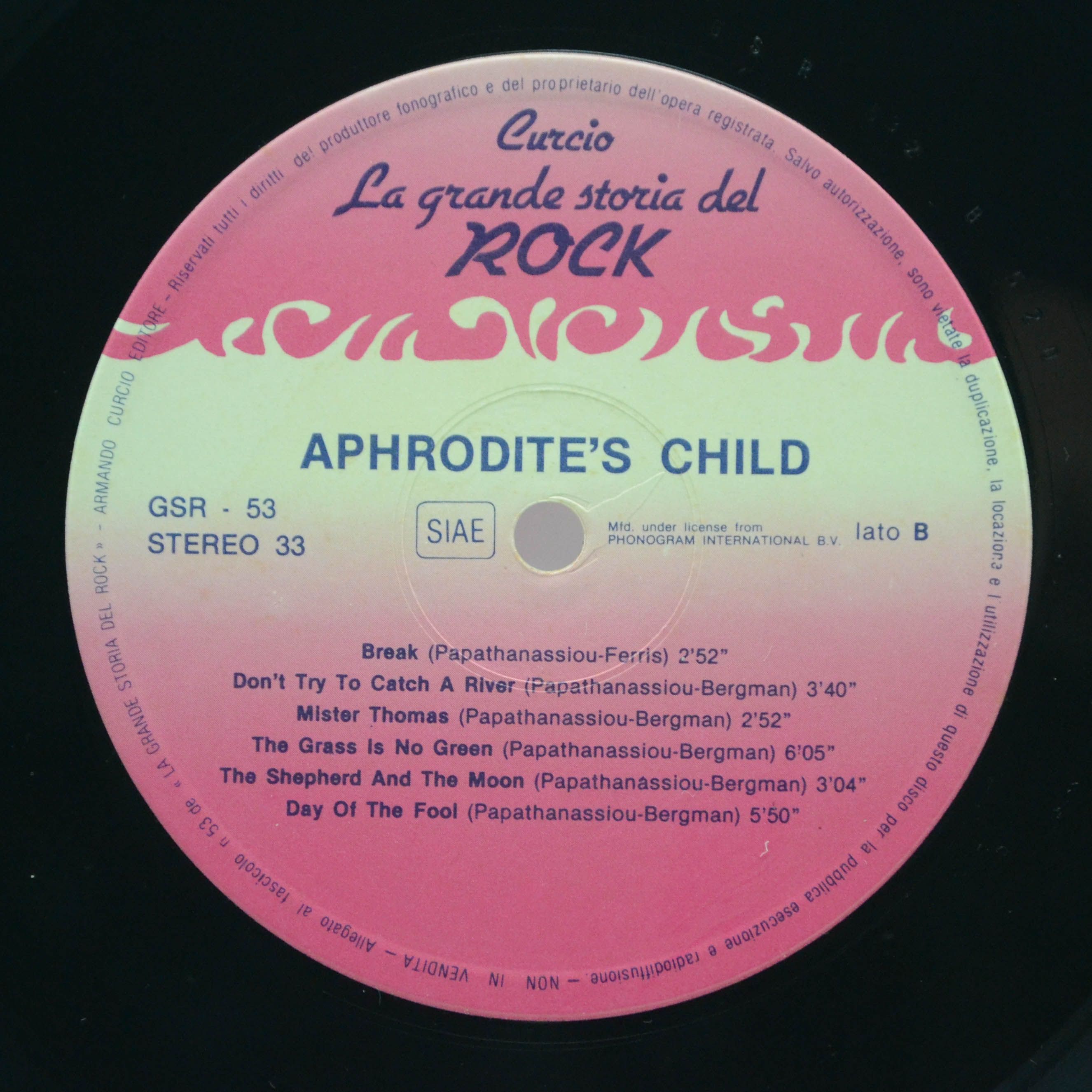 Aphrodite's Child — Aphrodite's Child, 1982