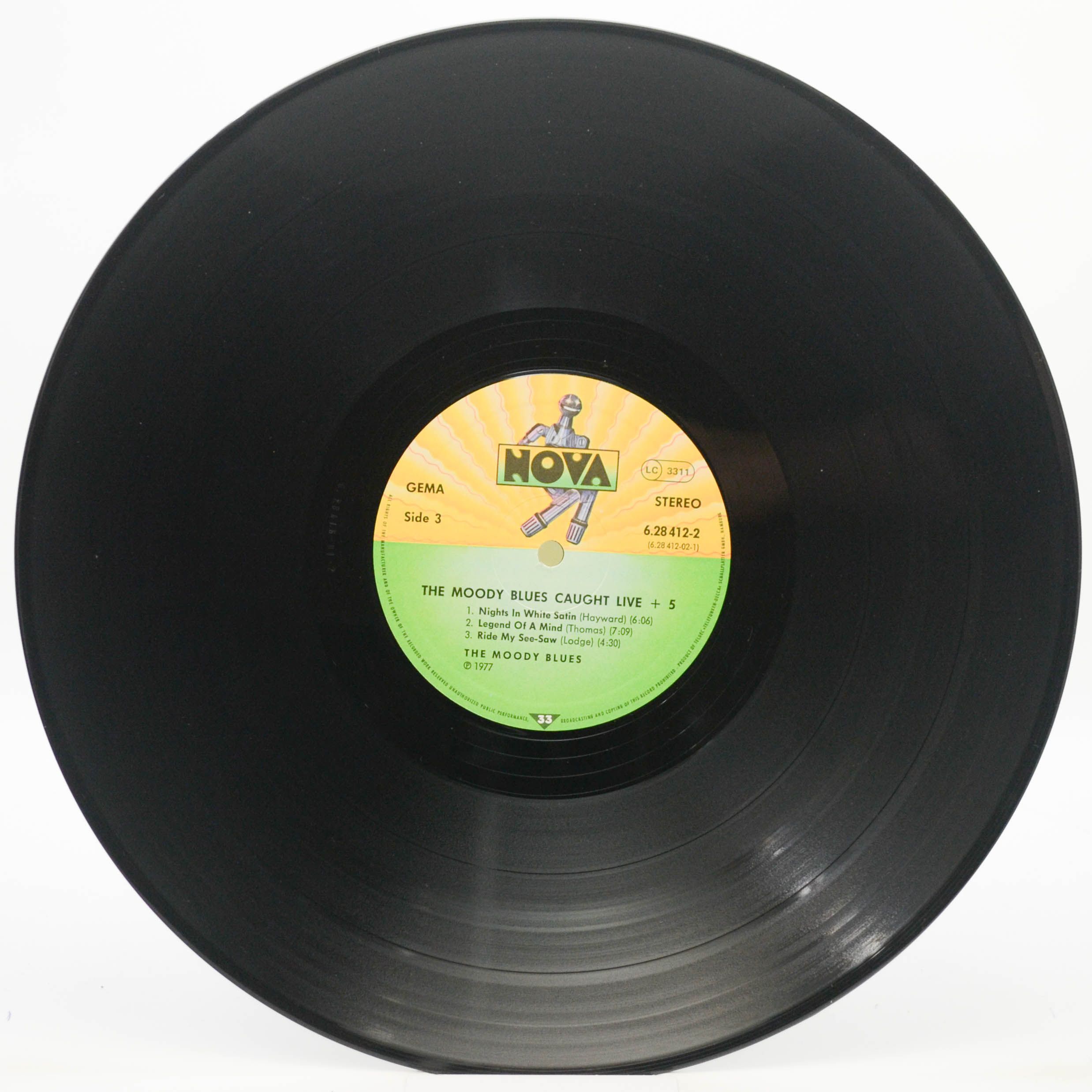 Moody Blues — Caught Live +5 (2LP), 1977