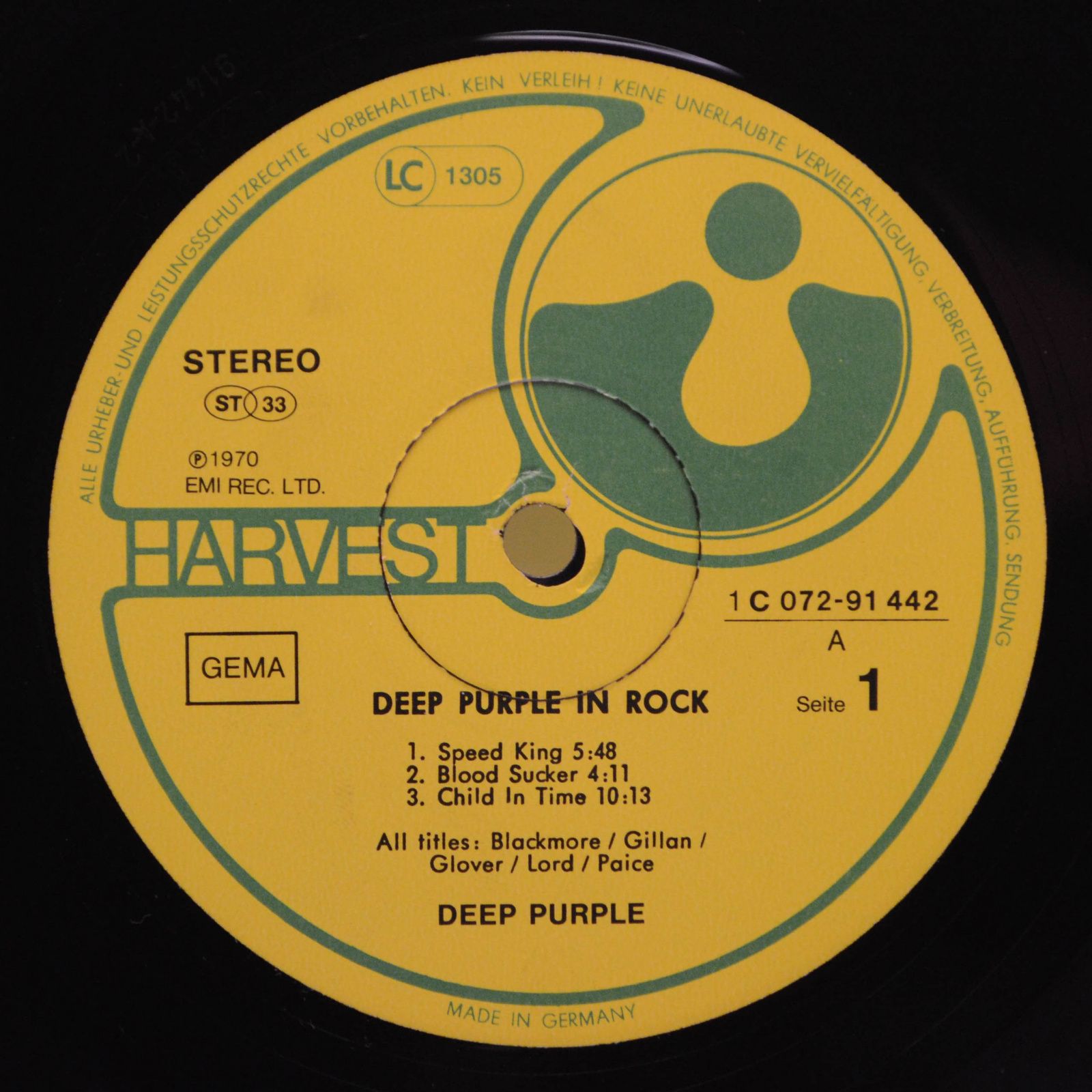 Deep Purple — In Rock, 1970