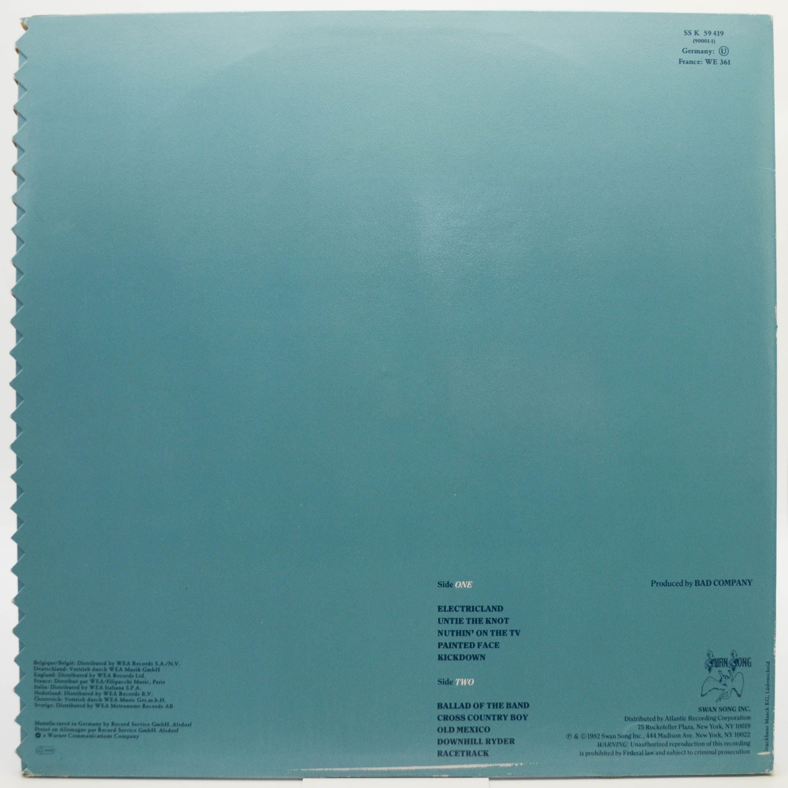 Bad Company — Rough Diamonds, 1982