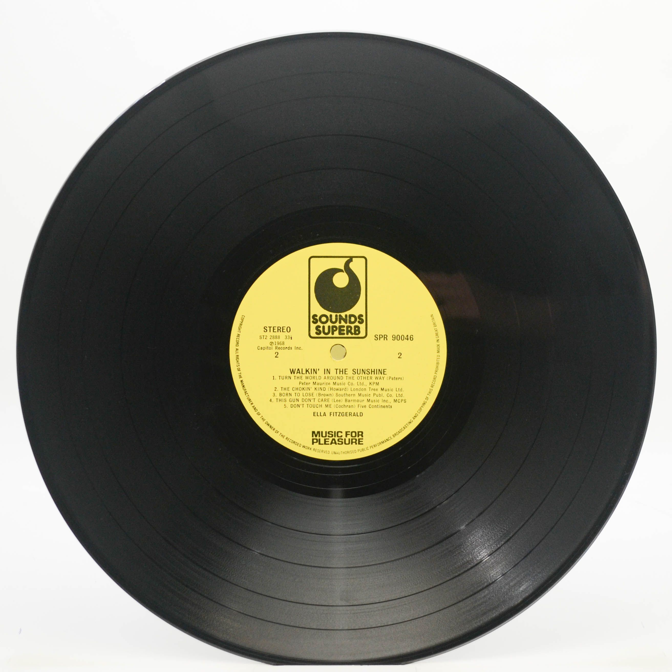 Ella Fitzgerald — Walkin' In The Sunshine (UK), 1968