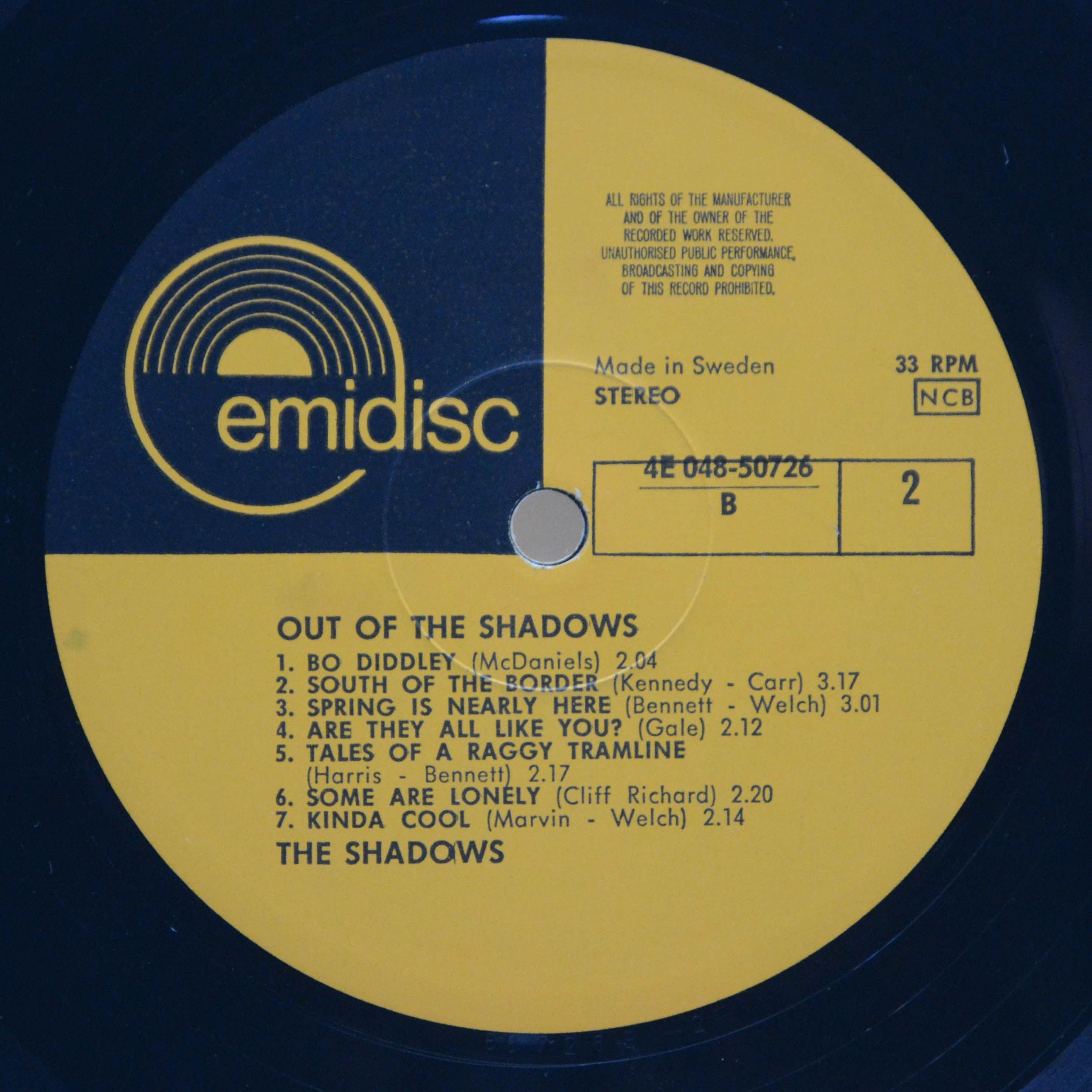 Shadows — Out Of The Shadows, 1962