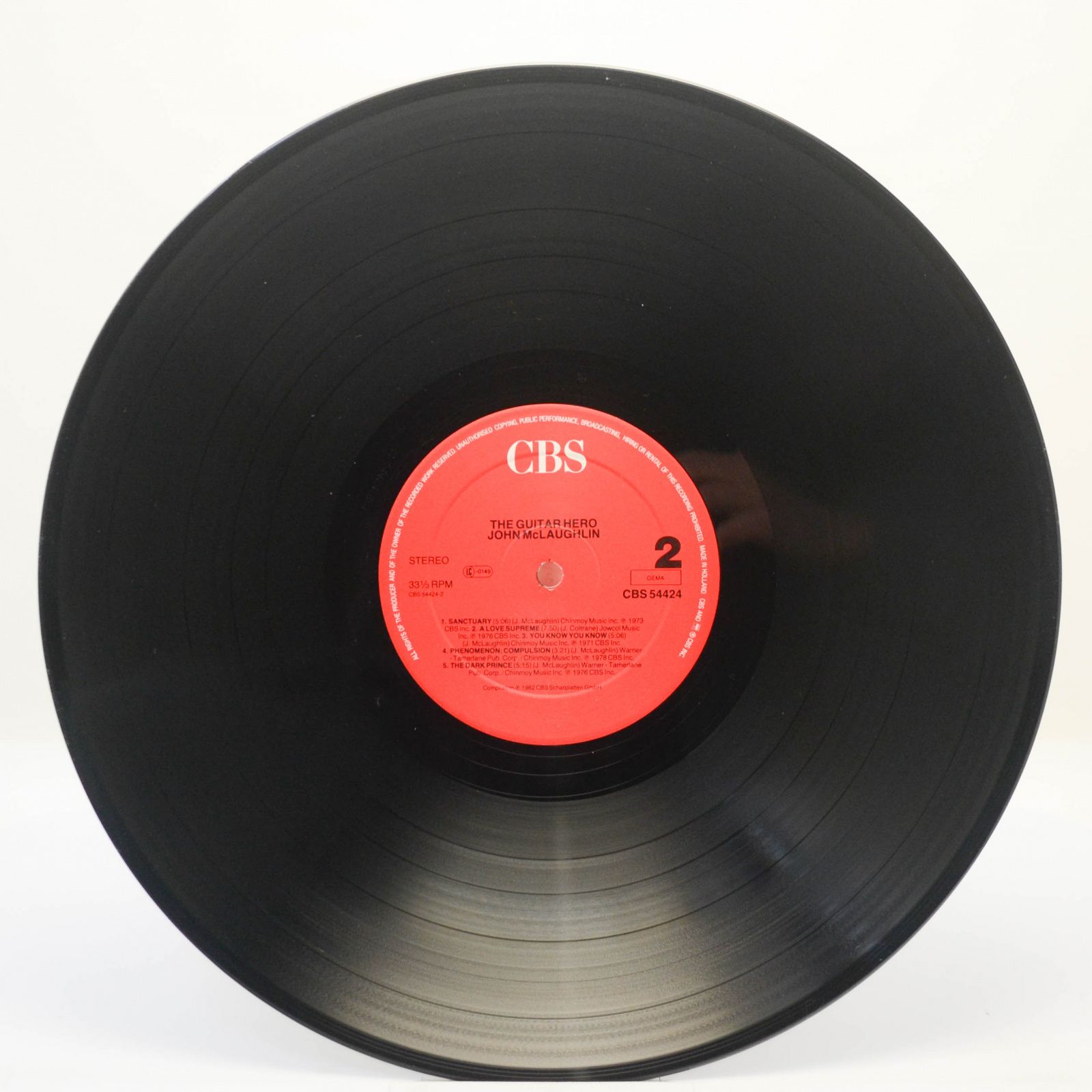 John McLaughlin — The Guitar Hero, 1982