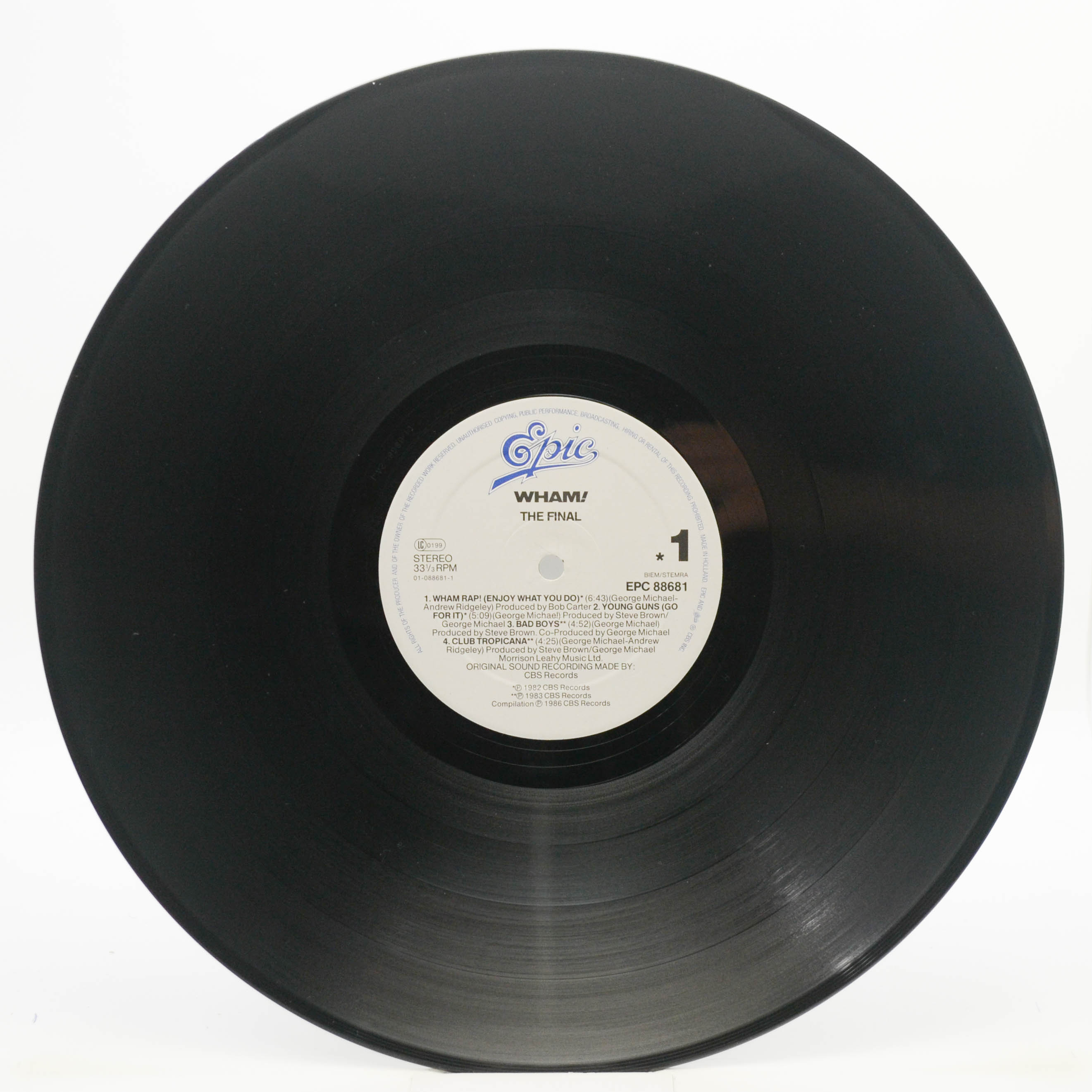 Wham! — The Final (2LP), 1986