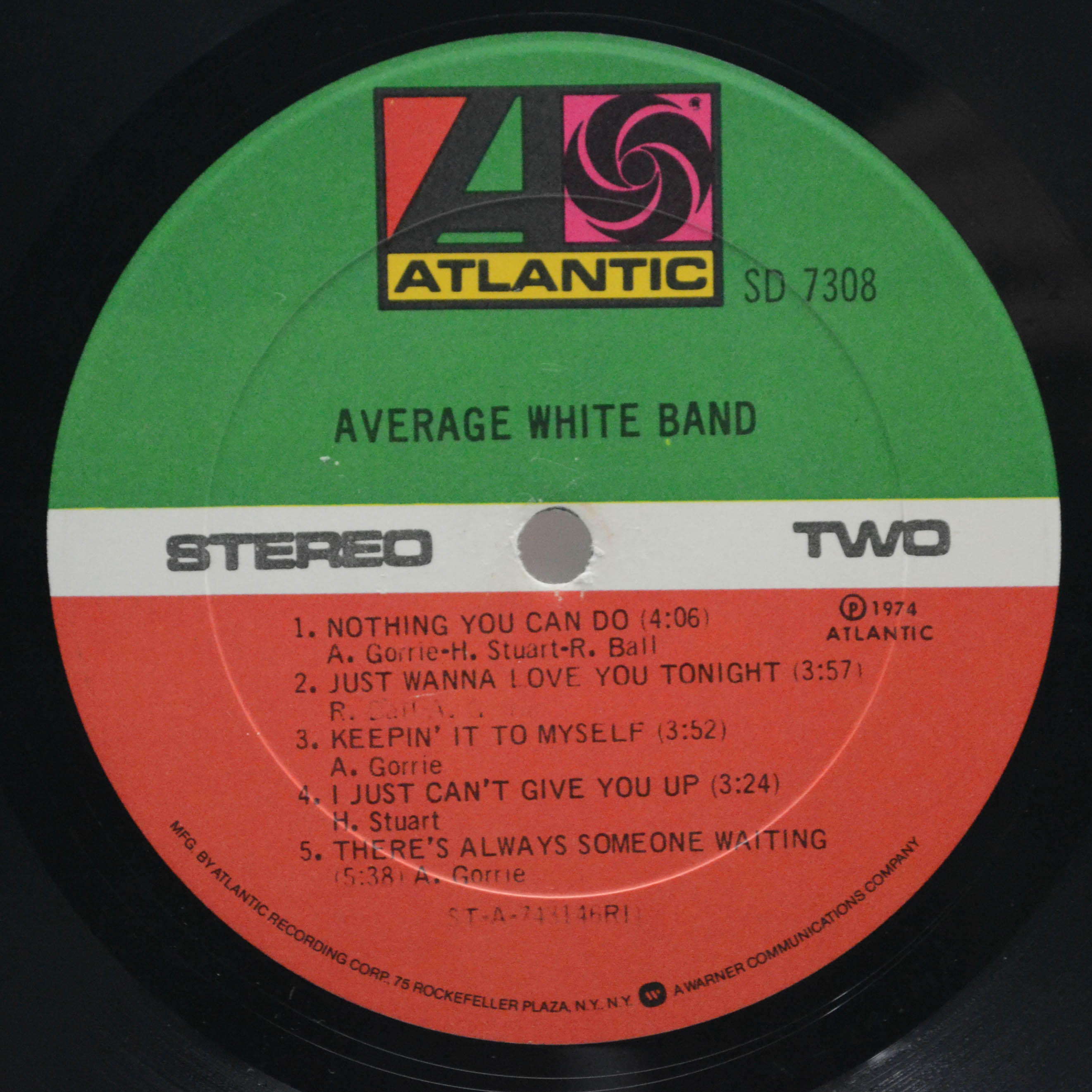 Average White Band — AWB (USA), 1974