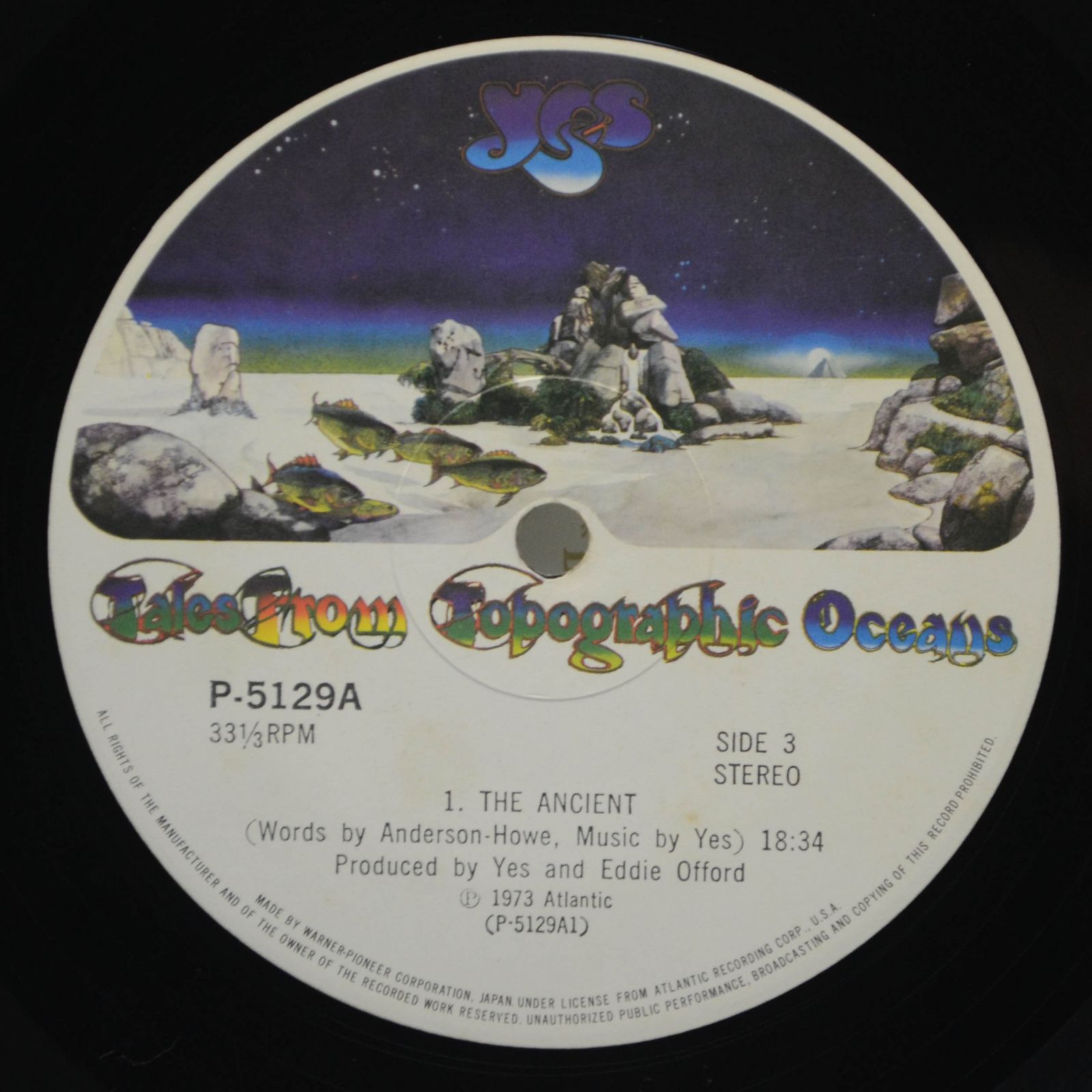Yes — Tales From Topographic Oceans (2LP), 1973