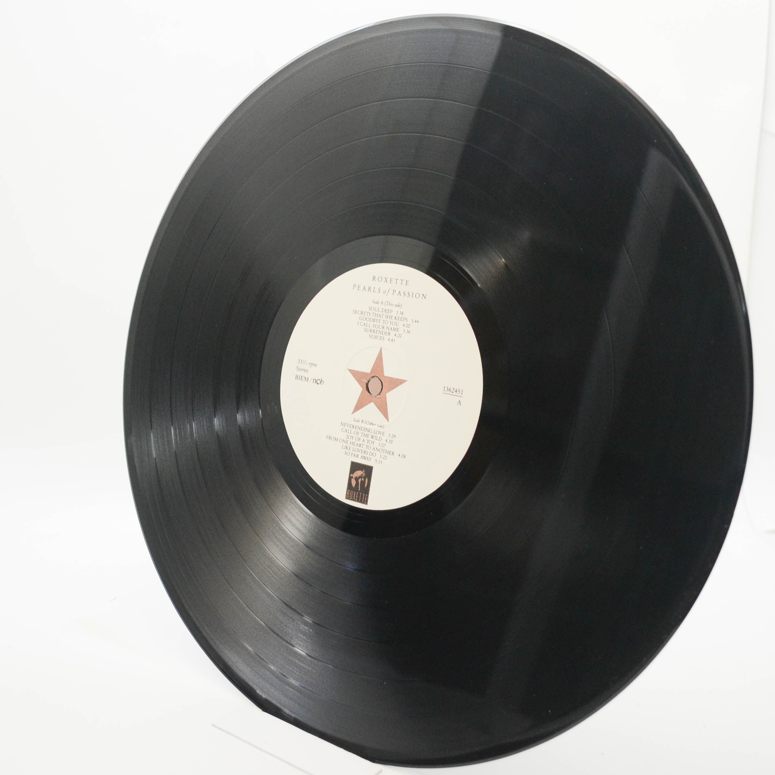 Roxette — Pearls Of Passion (1-st, Sweden), 1986