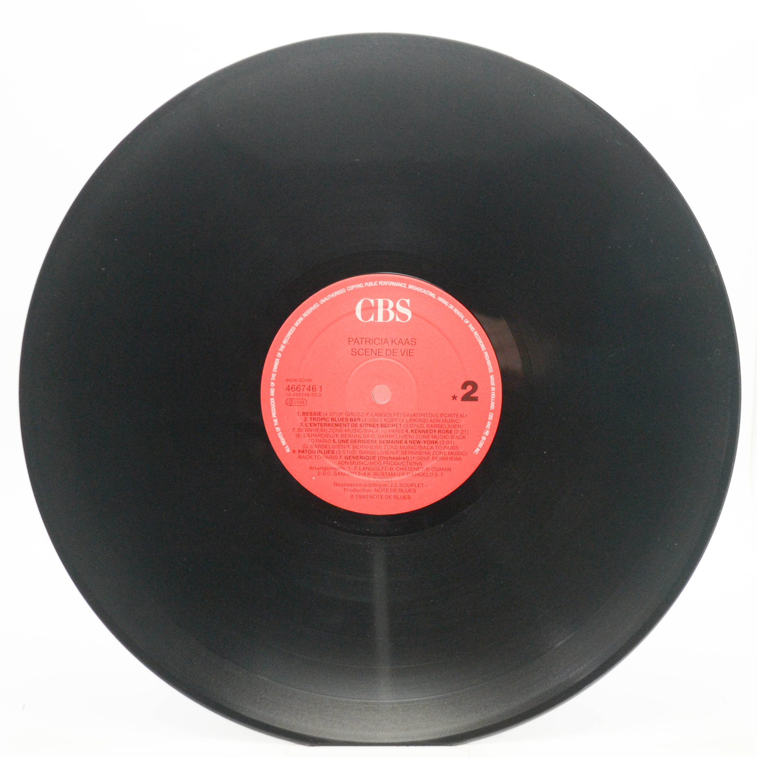Patricia Kaas — Scène De Vie, 1990