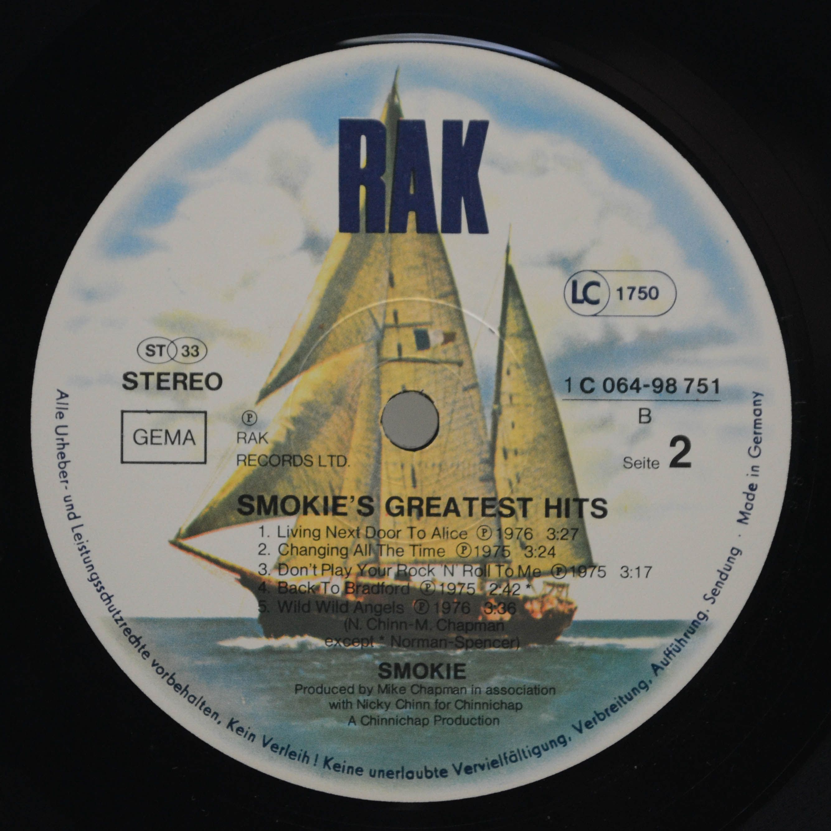 Smokie — Greatest Hits, 1977