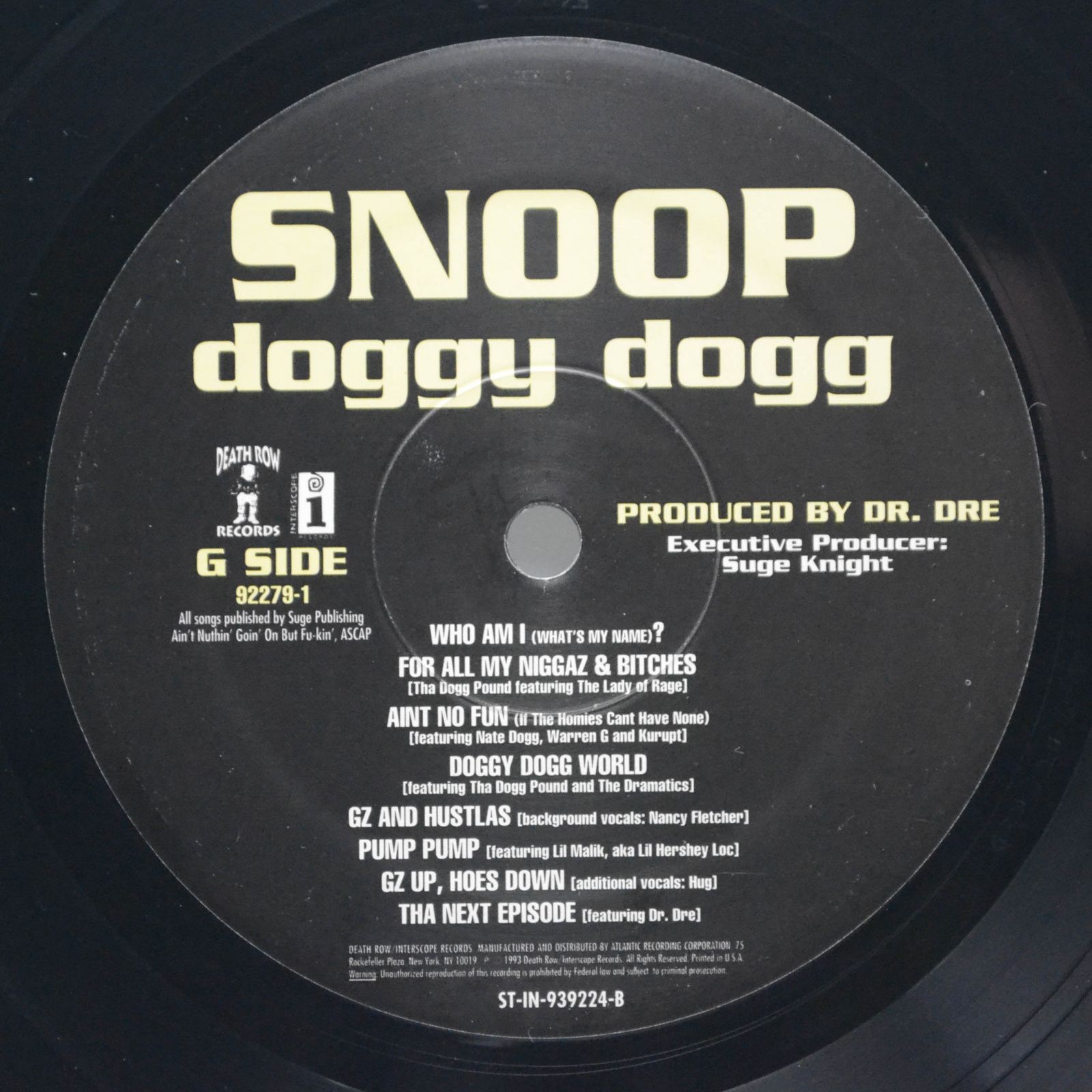 Snoop Dogg — Doggystyle (USA), 1993