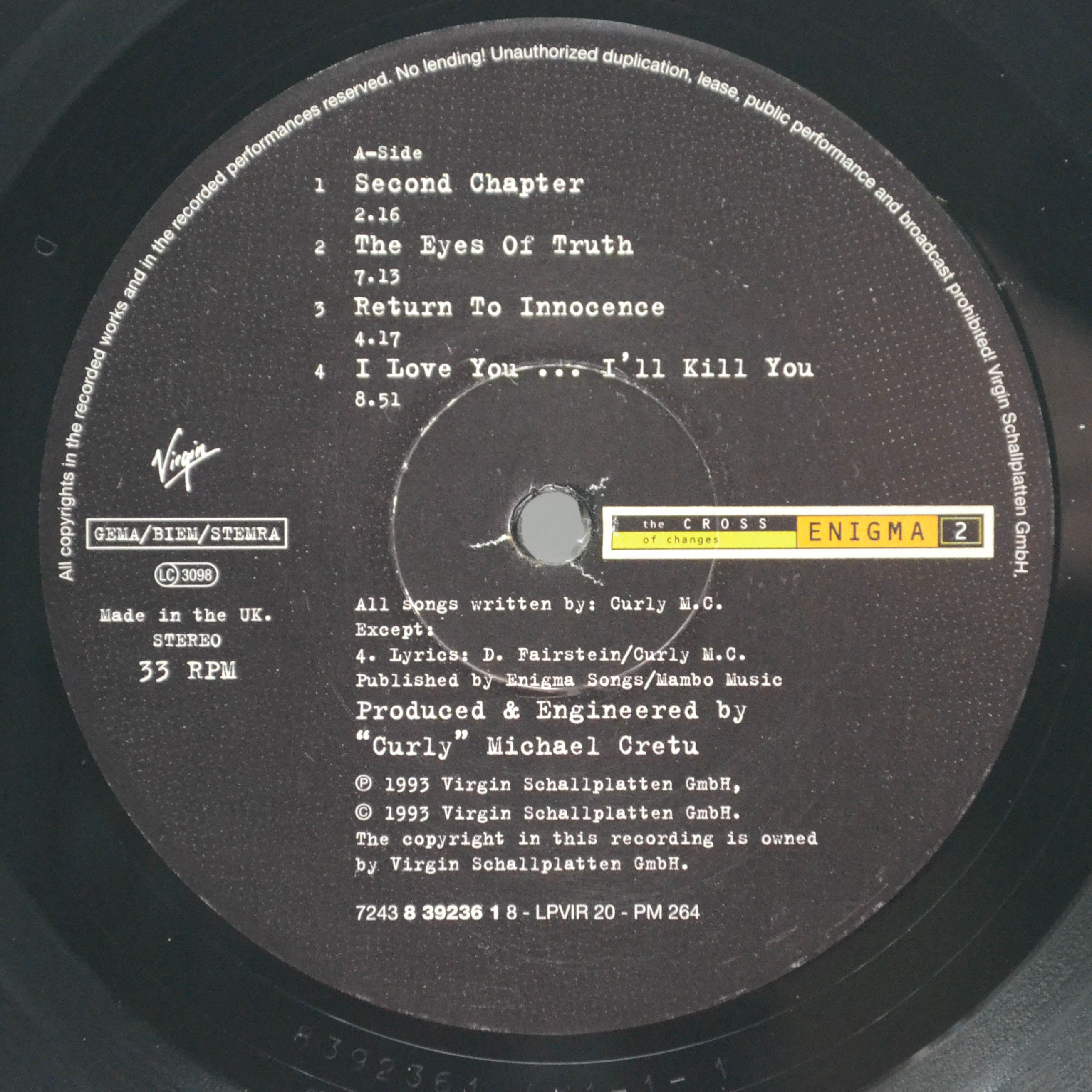 Enigma — The Cross Of Changes, 1993