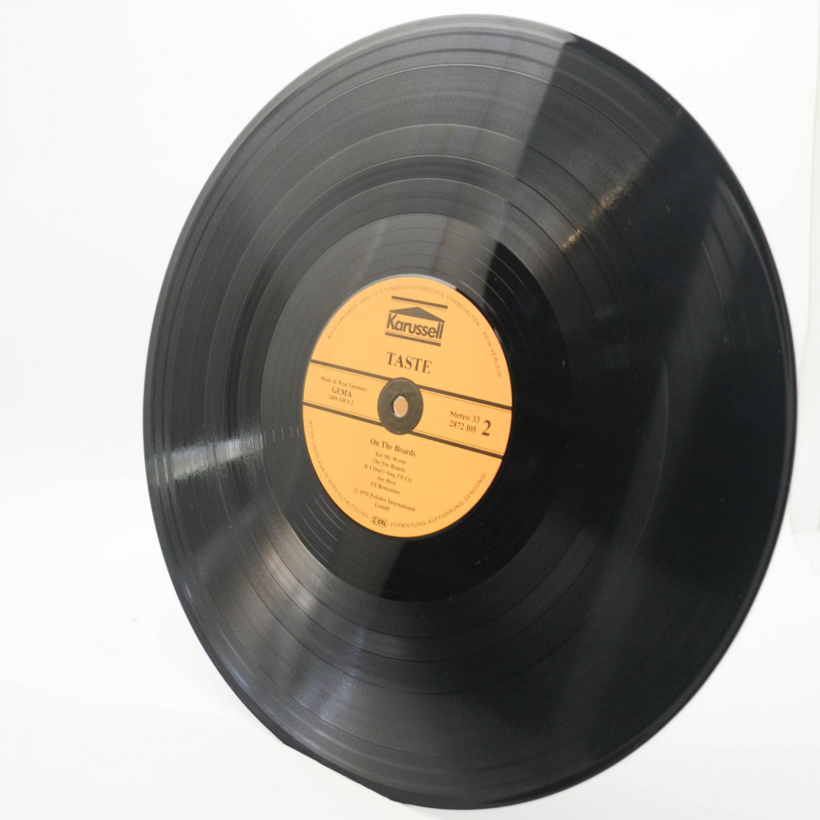 Taste — On The Boards, 1970