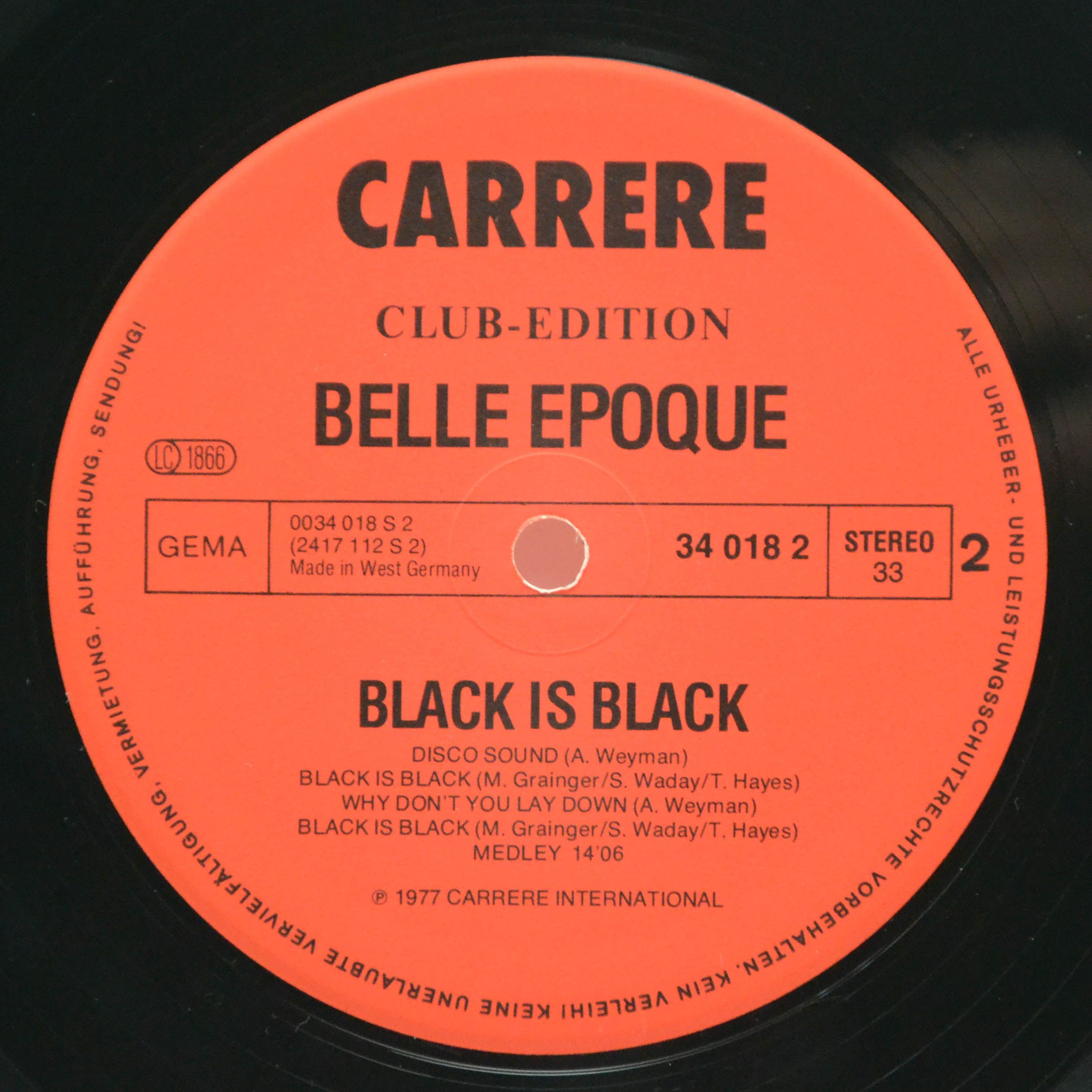 Belle Epoque — Black Is Black, 1977