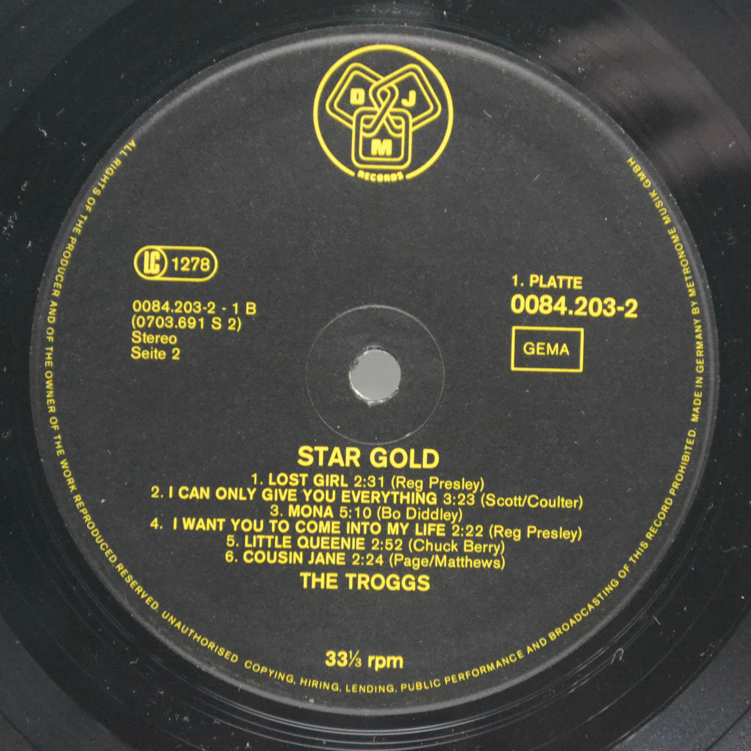 Troggs — Star Gold (2LP), 1981