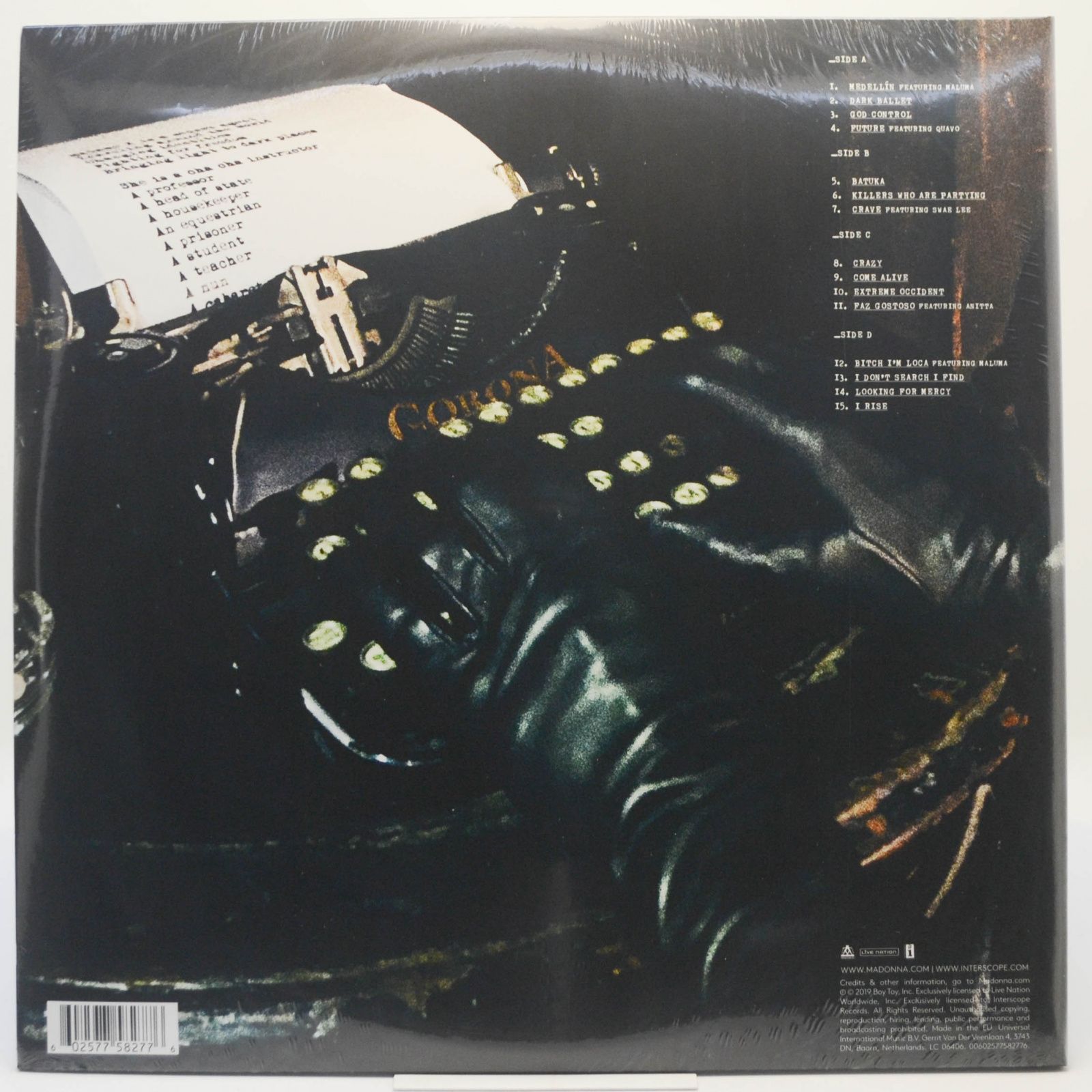 Madonna — Madame X (2LP), 2019