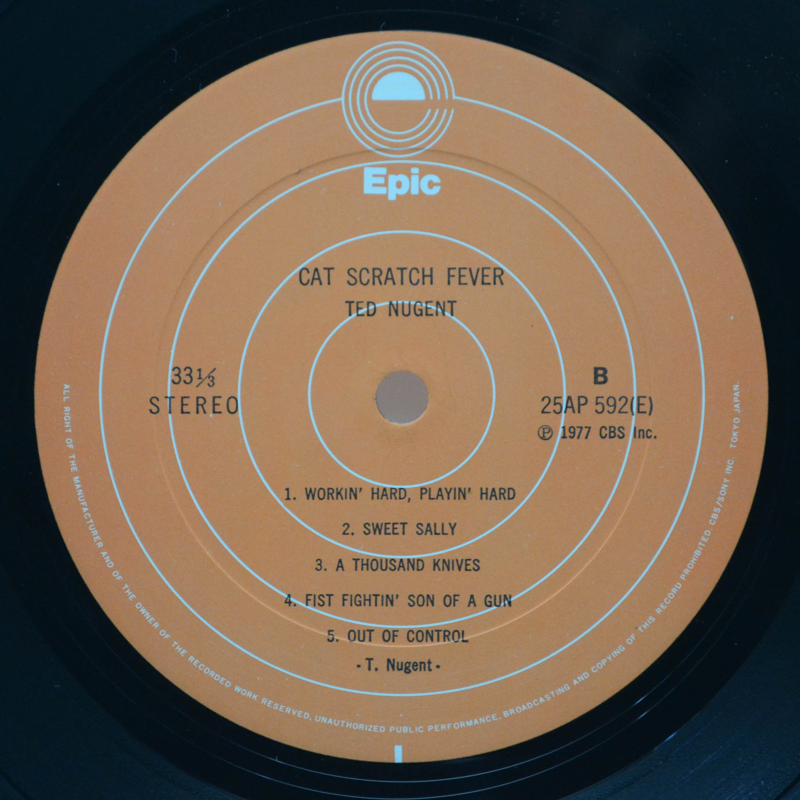 Ted Nugent — Cat Scratch Fever, 1977