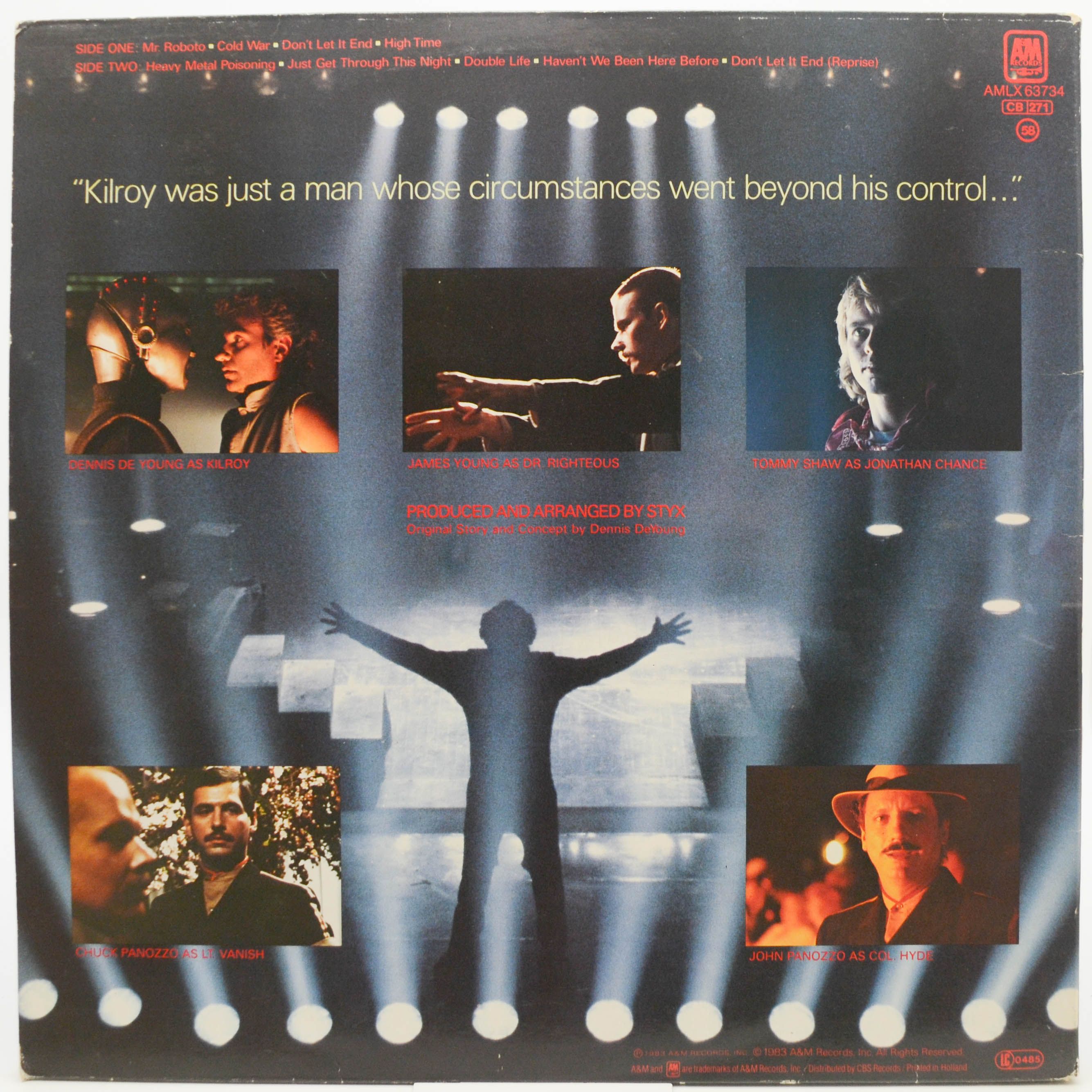 Styx — Kilroy Was Here, 1983