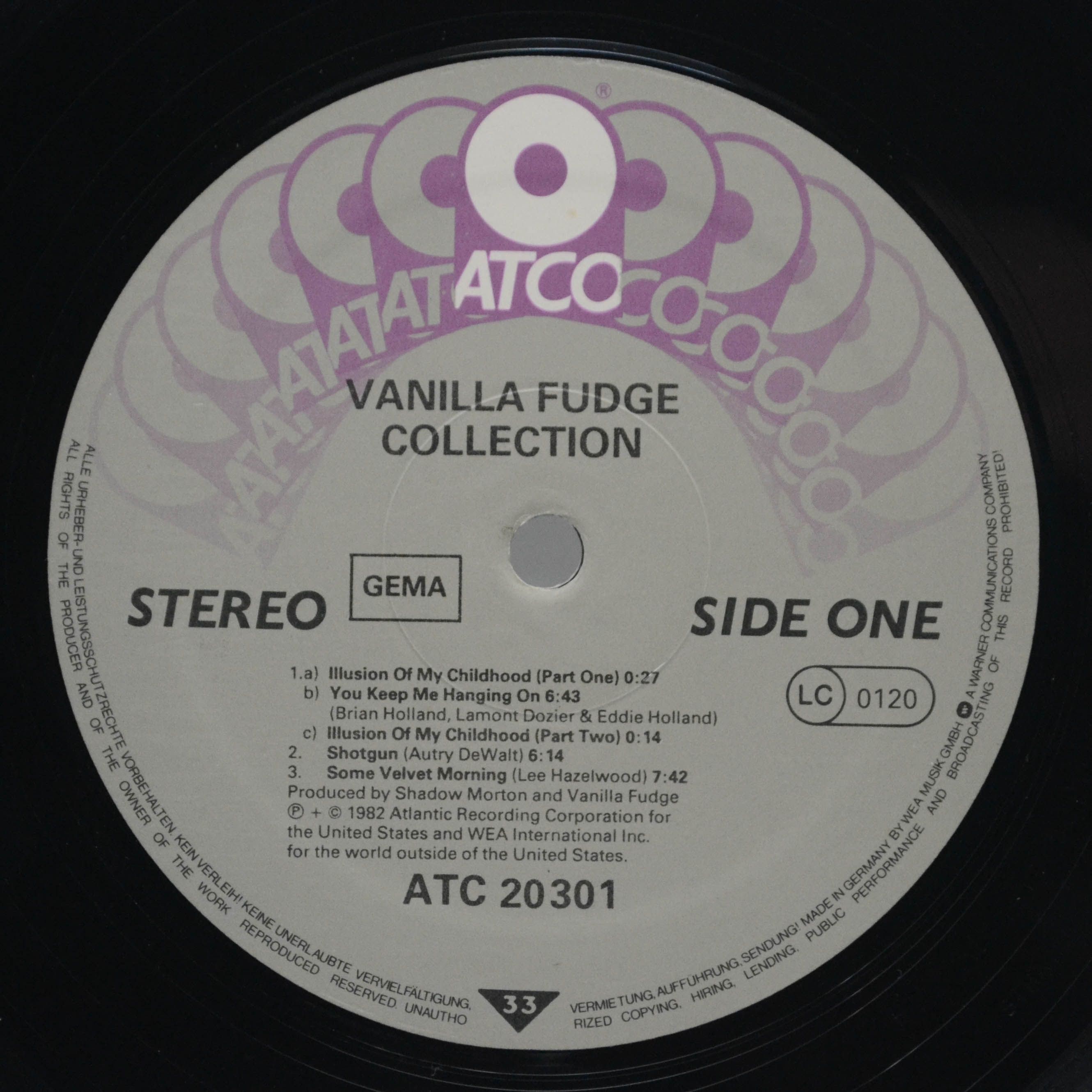 Vanilla Fudge — Collection, 1982